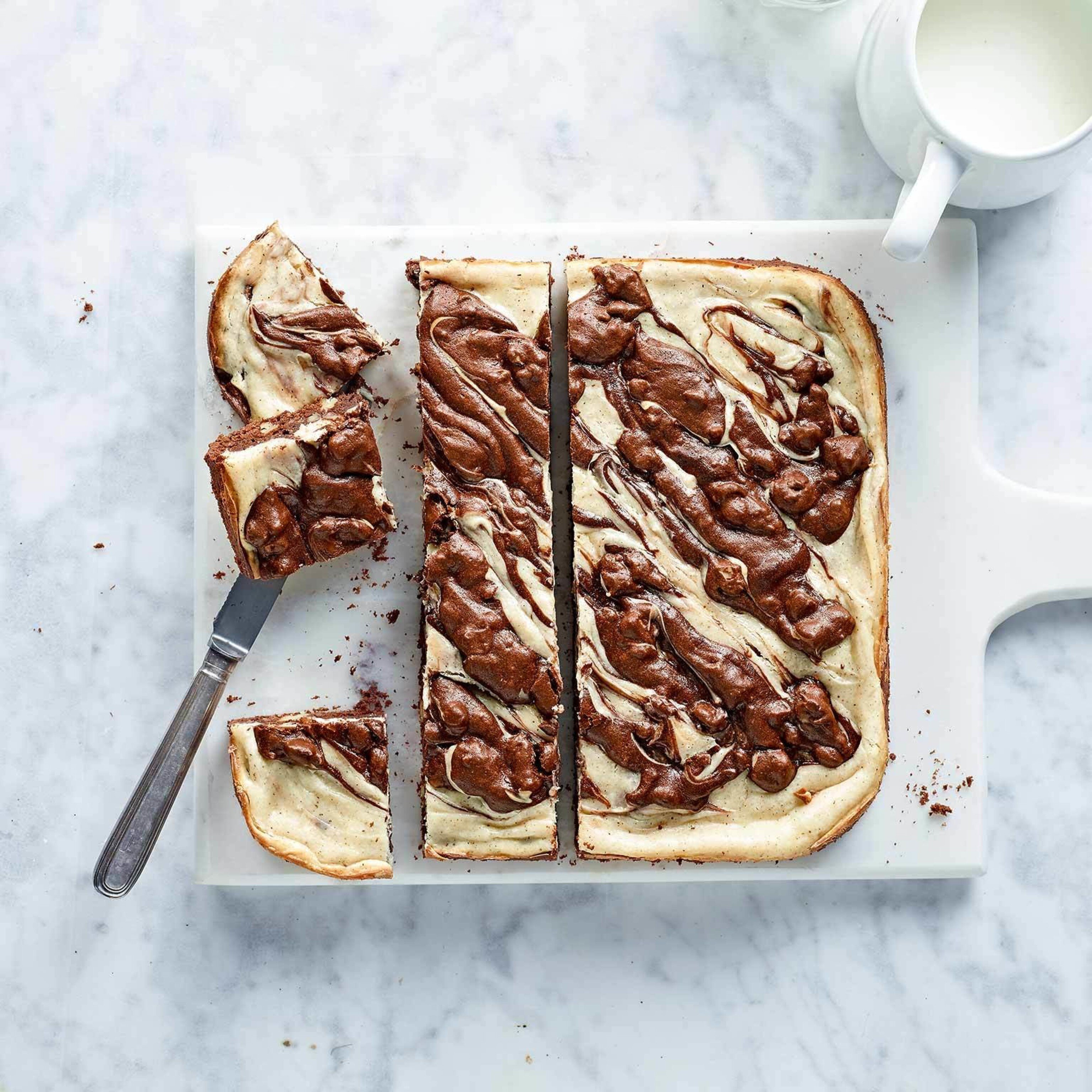Cheesecake-Brownies