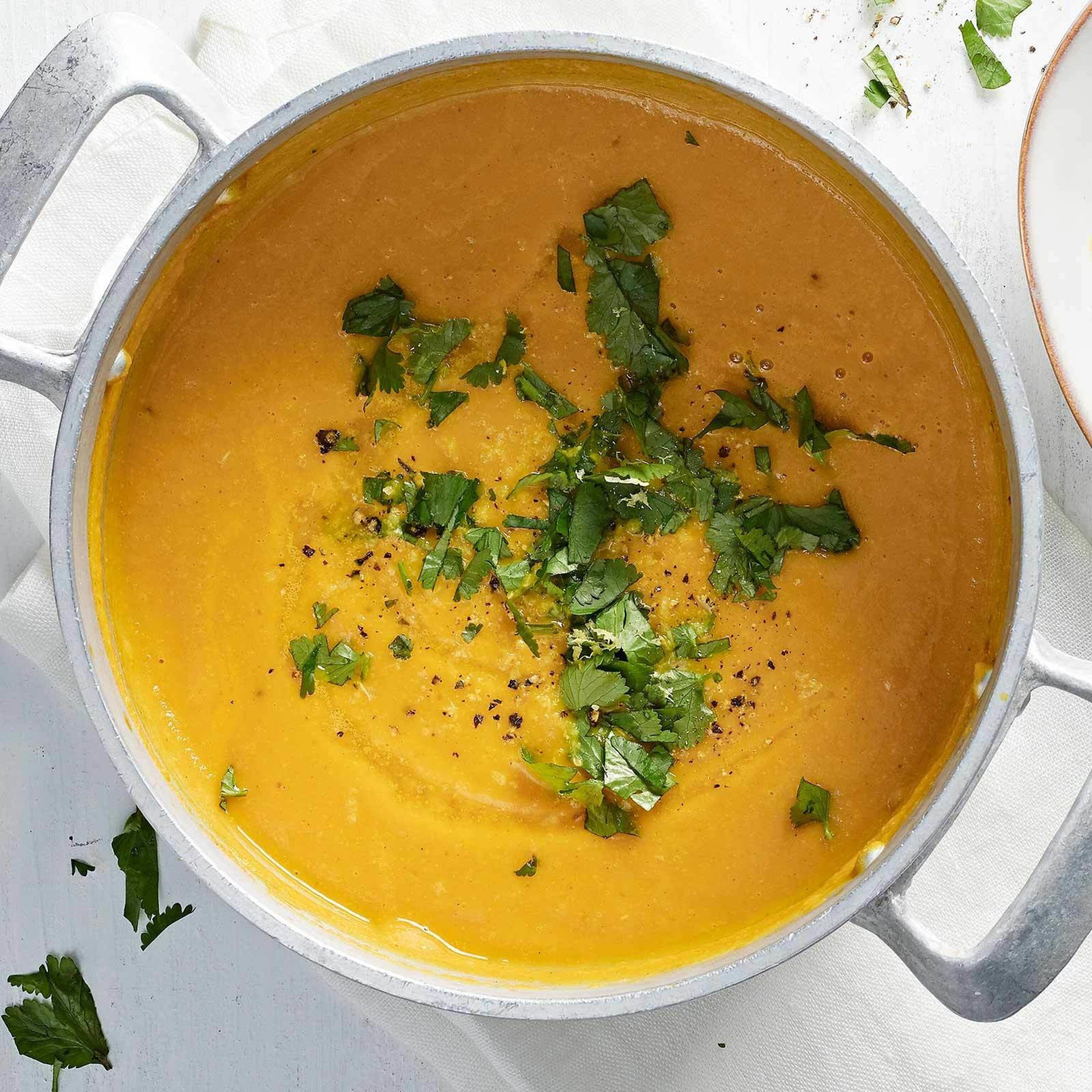 Curry-Rüeblisuppe