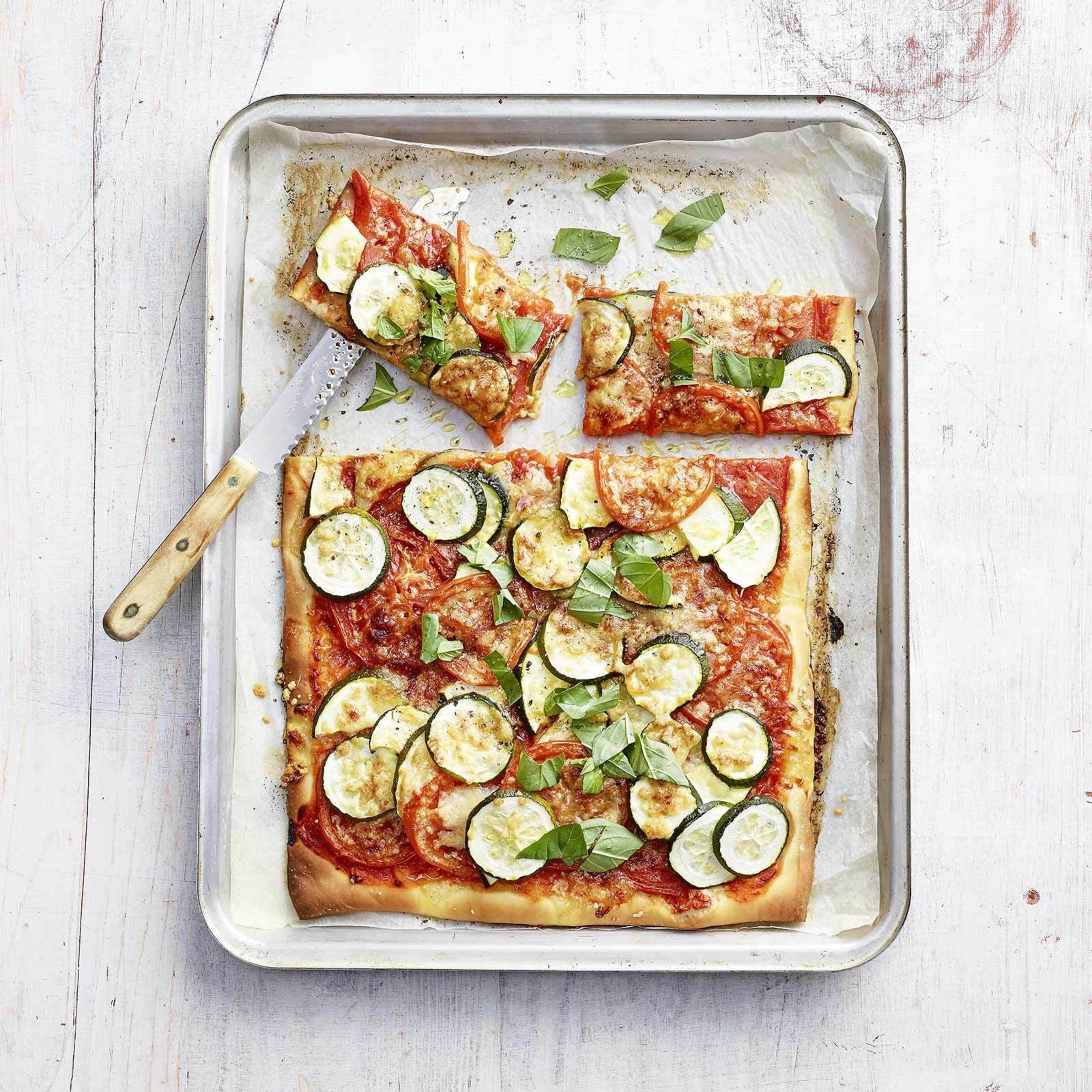 Gemüse-Pizza