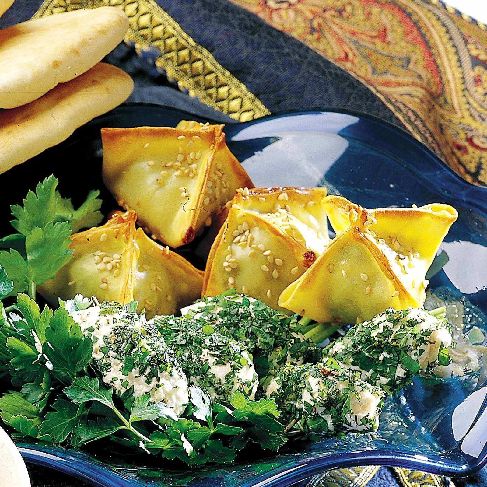Sambousik d’agneau (rissoles d’agneau)