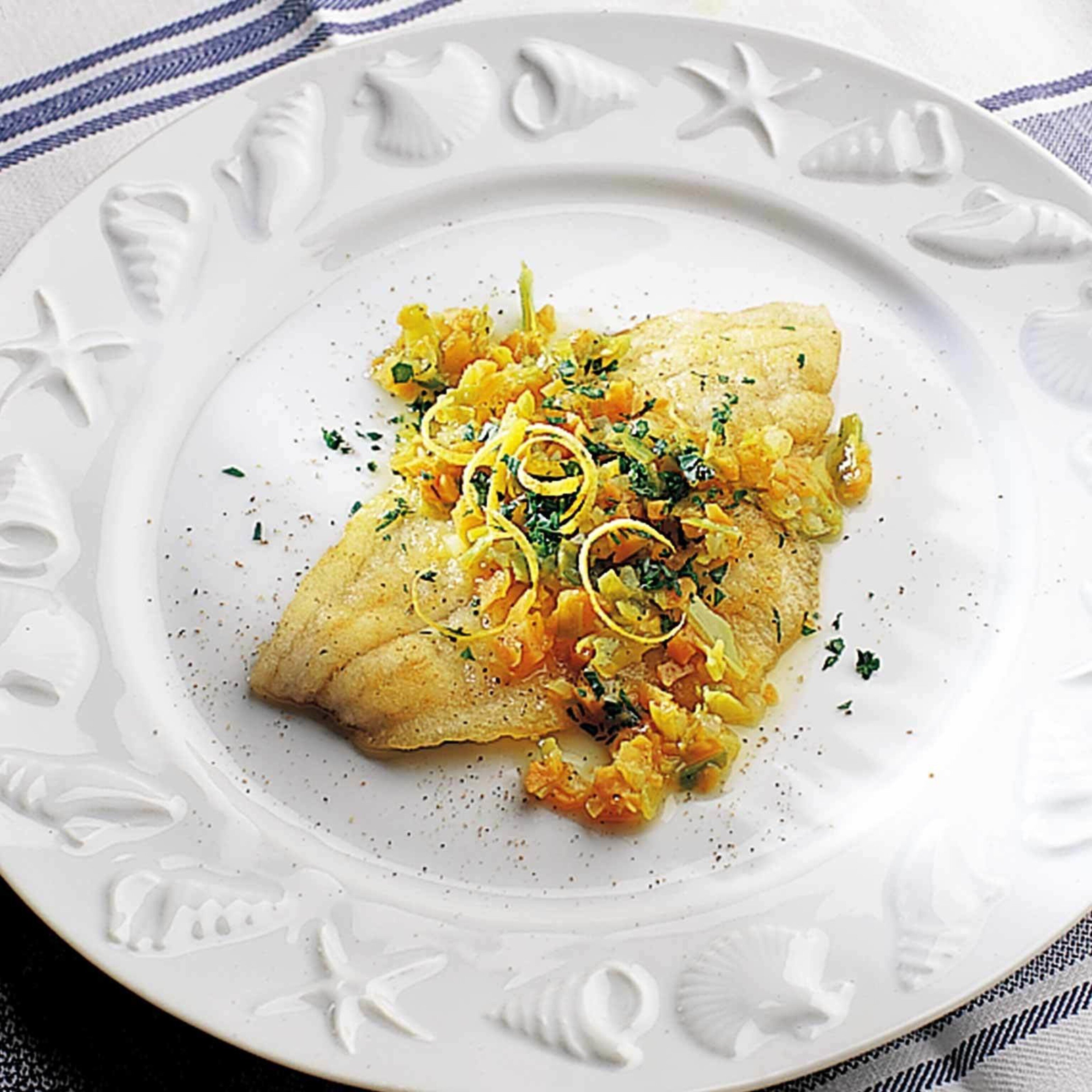 Fisch-Ossibuchi alla gremolata