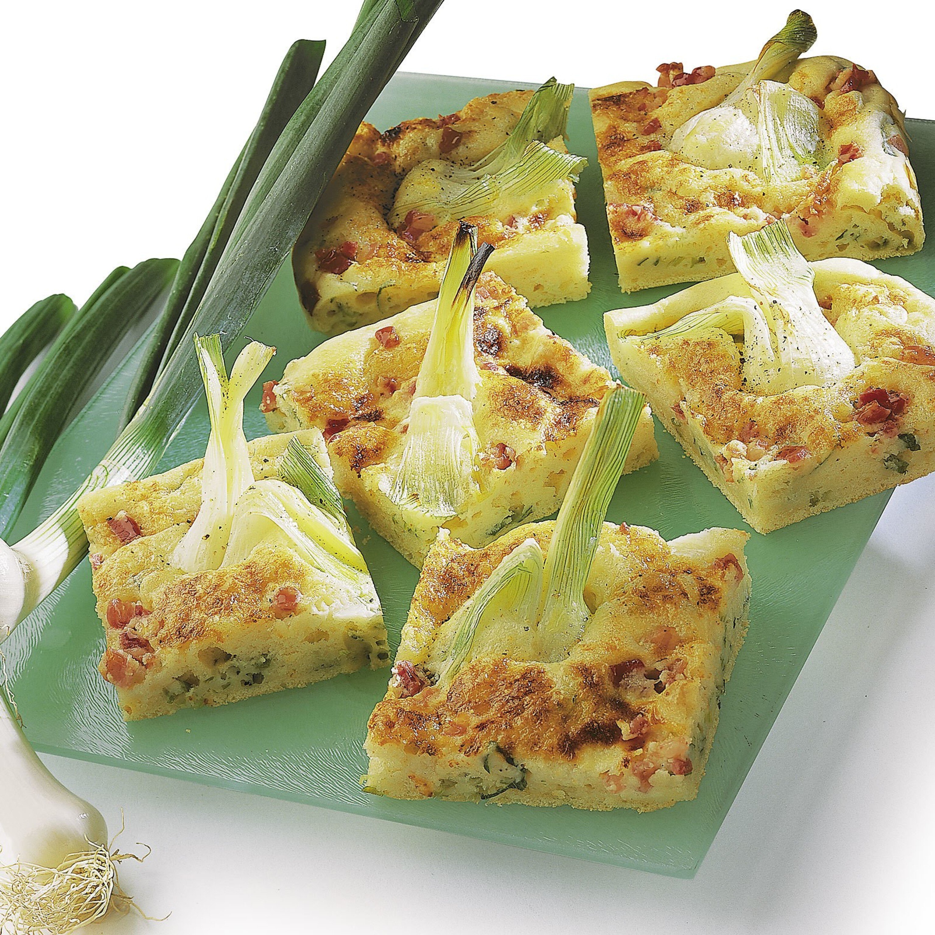 Tarte sur plaque aux oignons primeurs