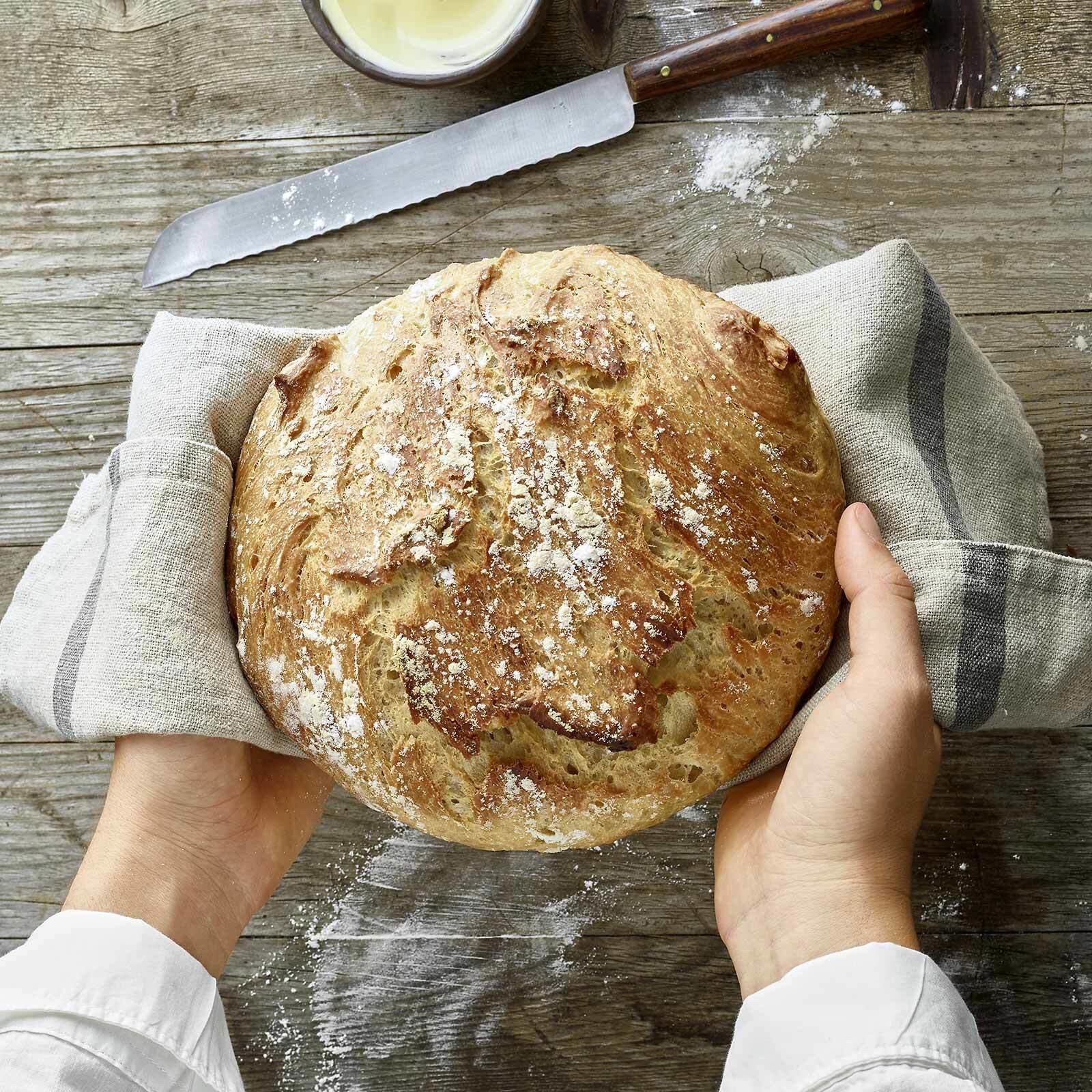 Pain en cocotte sans pétrissage