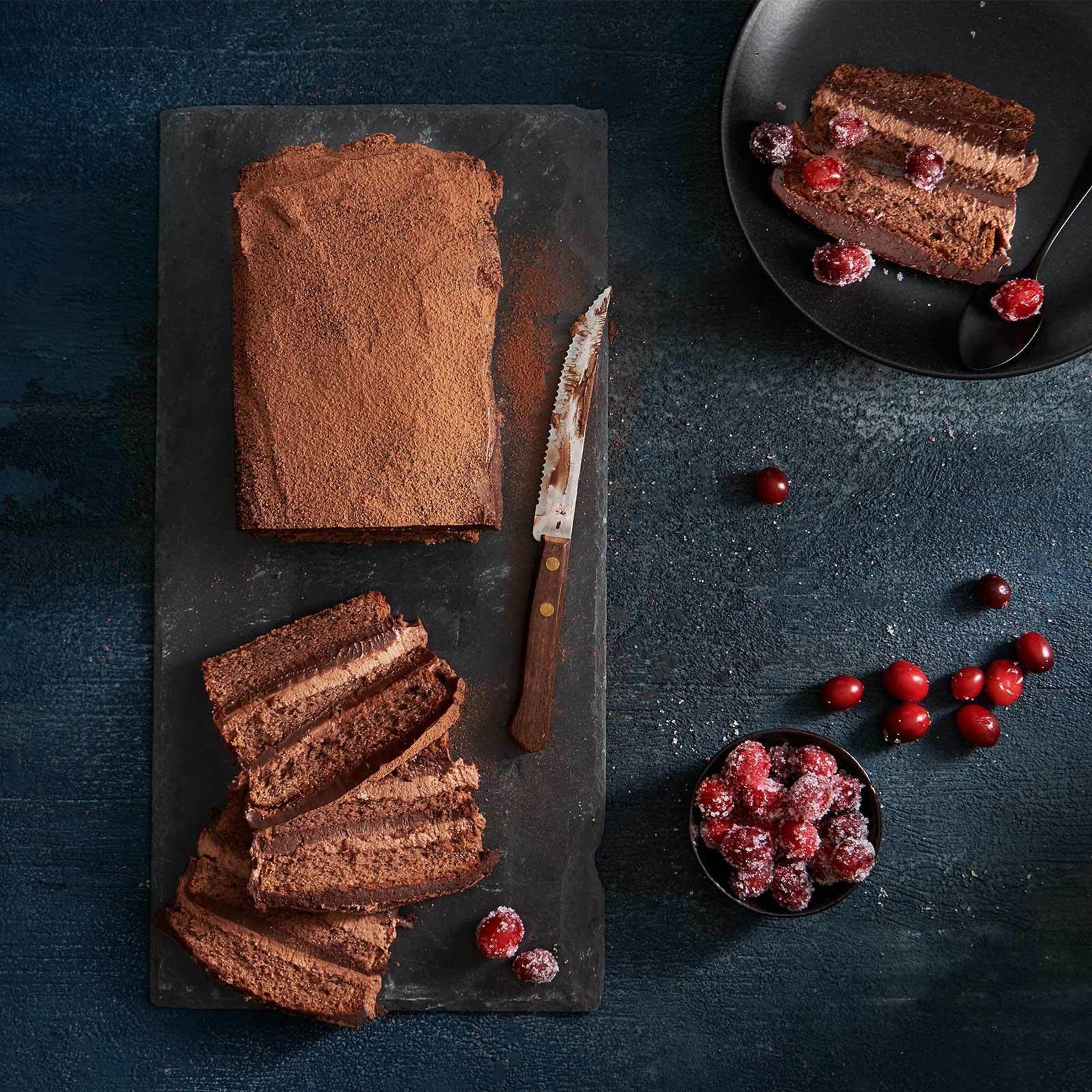 Schokolade-Truffes-Cake