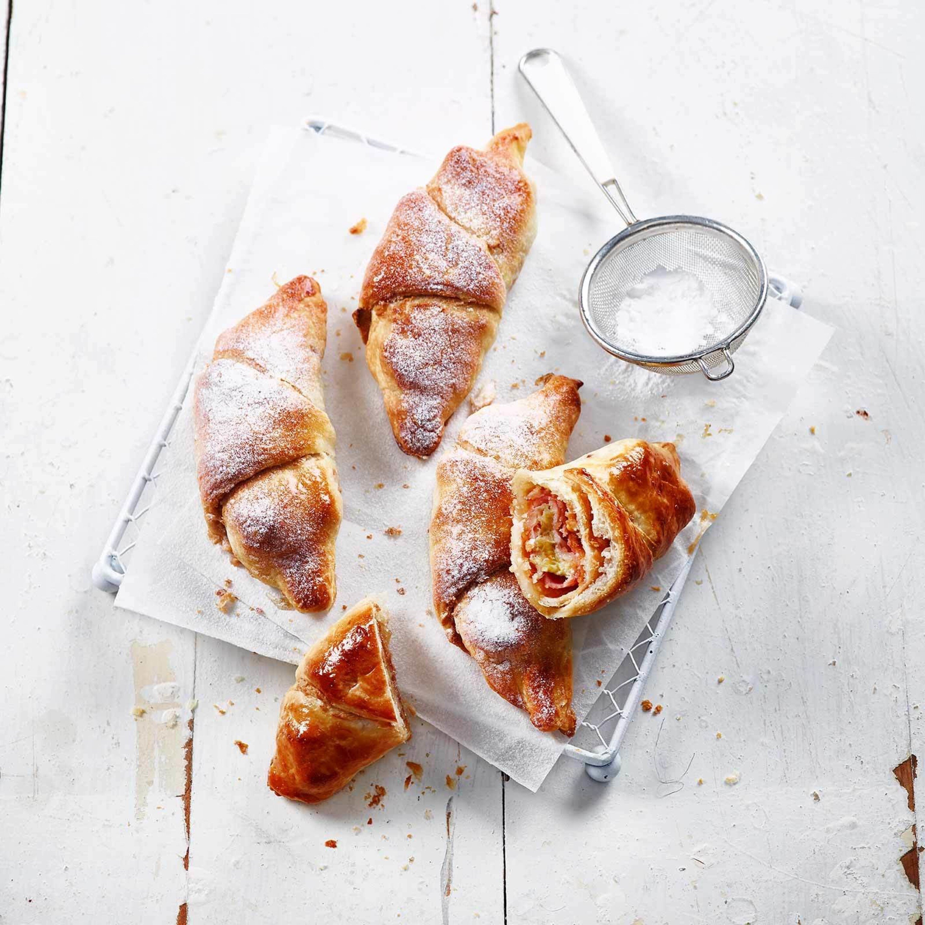 Croissants à la banane