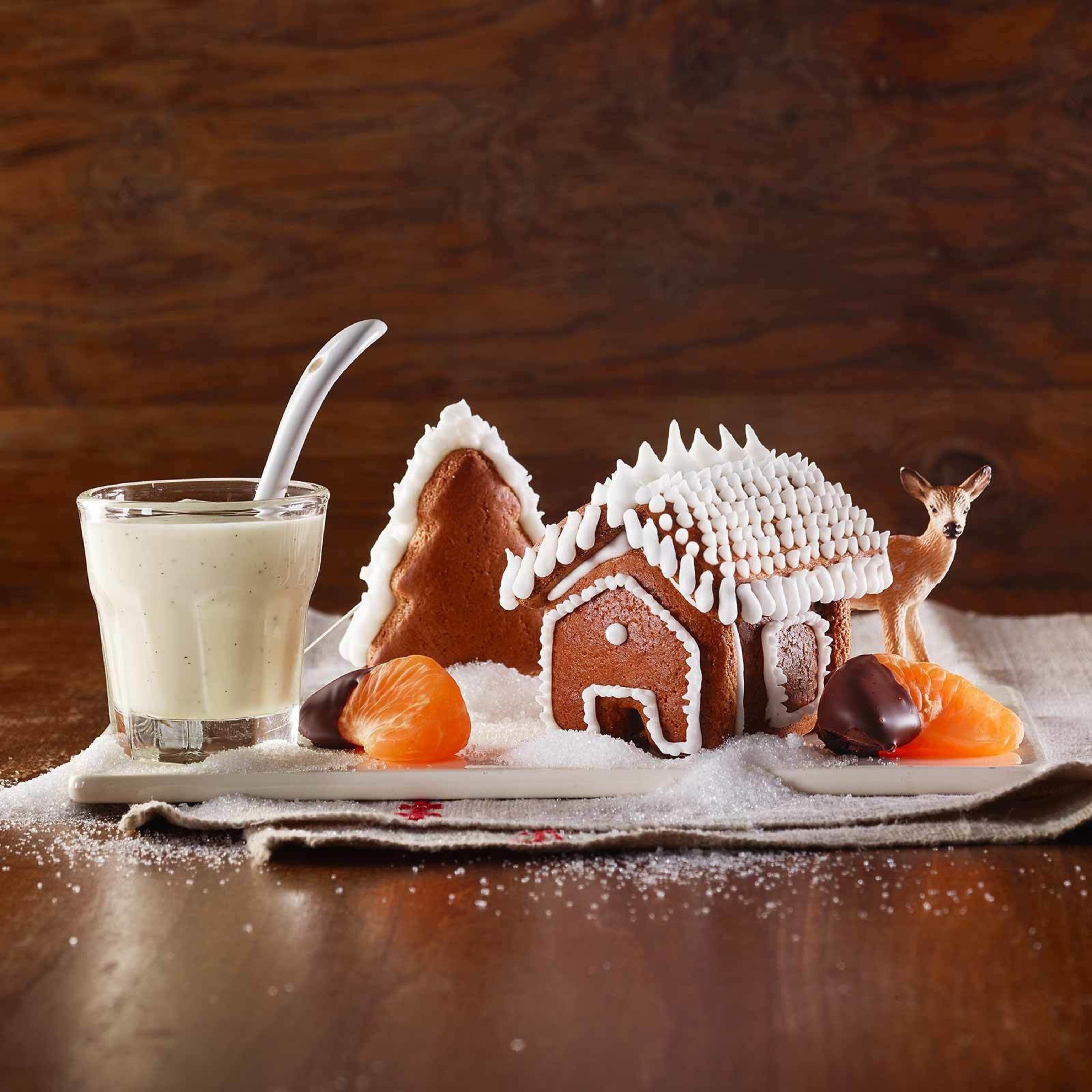 Winterliche Dessertlandschaft