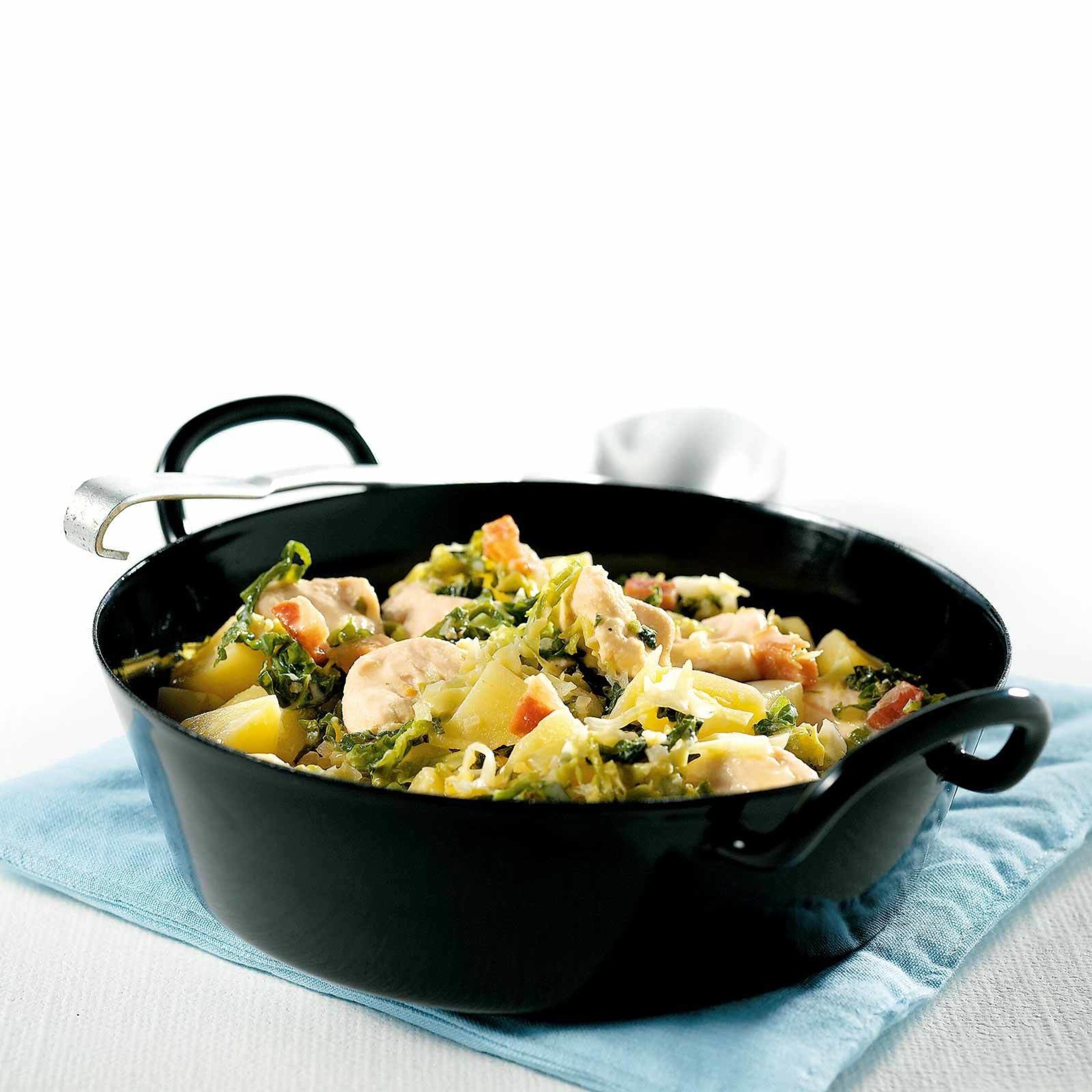 Potée de poulet à la paysanne