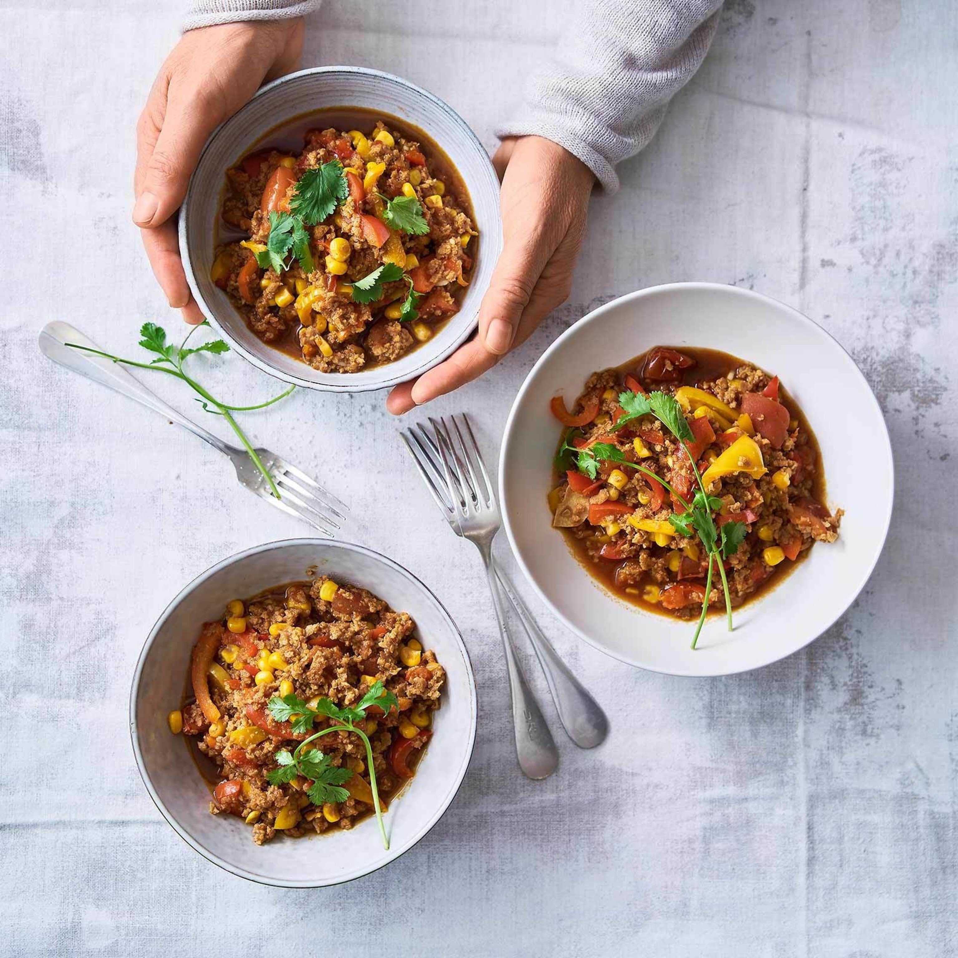 Chili con verduras