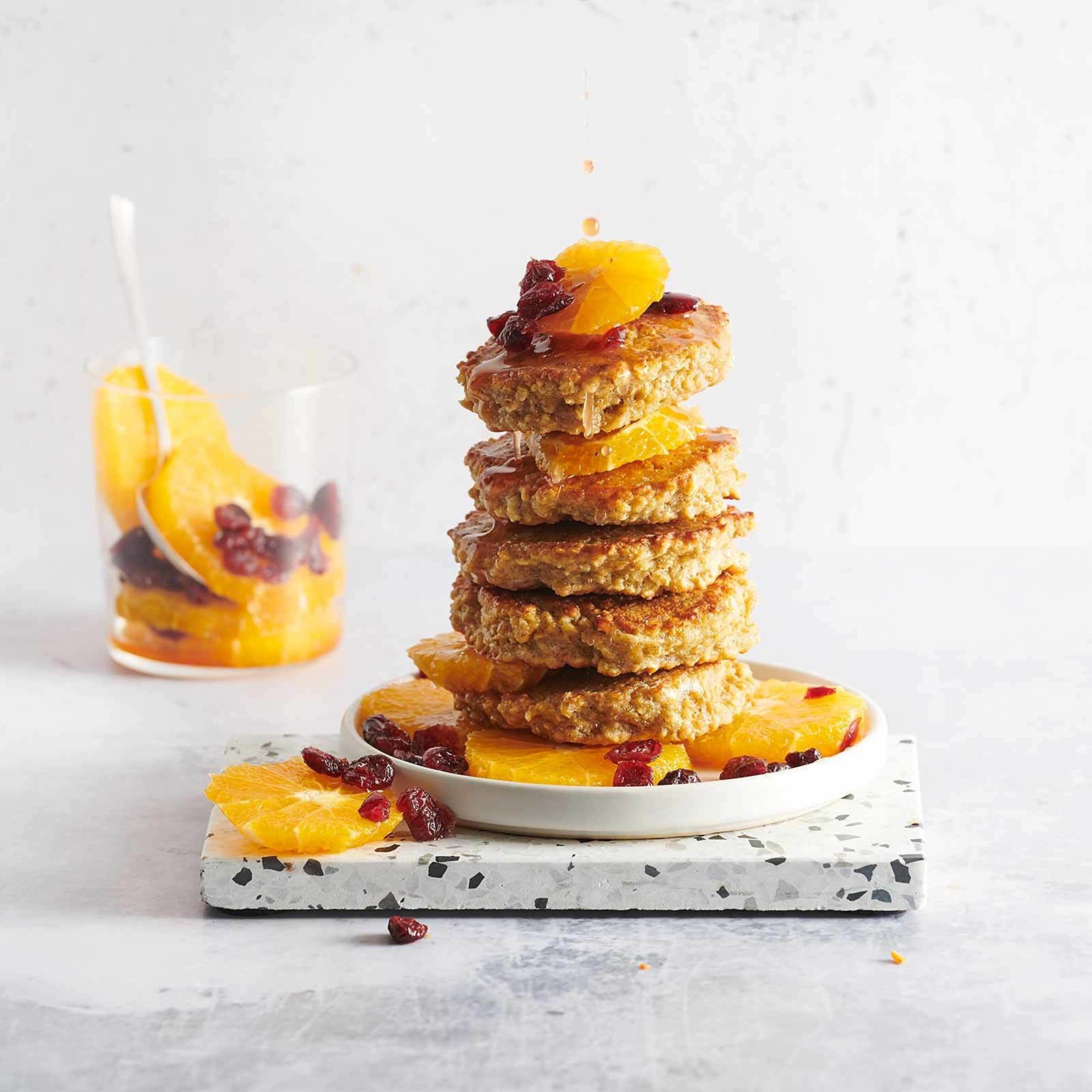 Pancakes aux flocons d'avoine