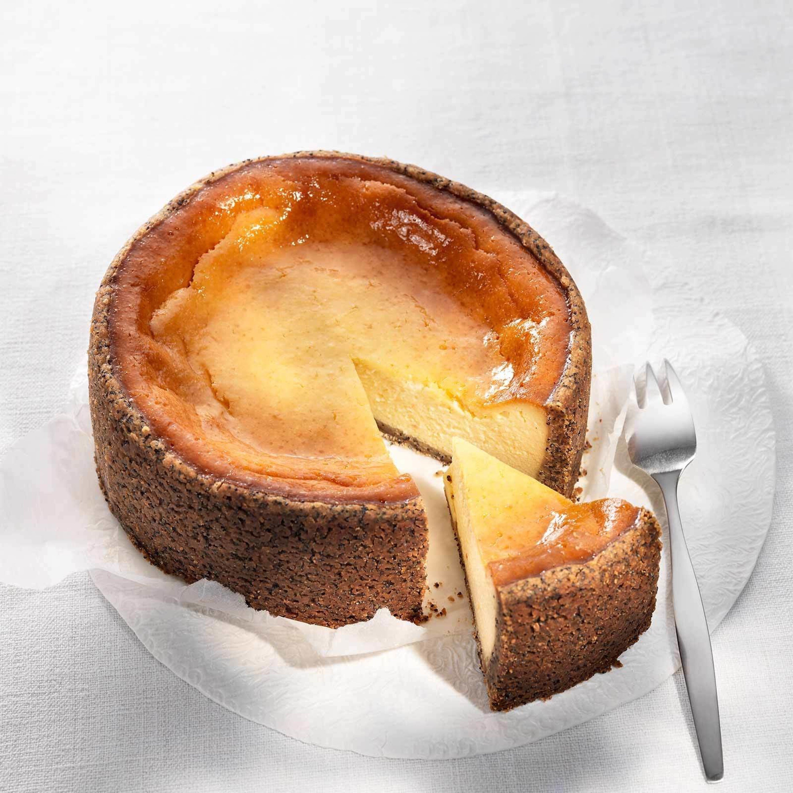 Mohn-Cheesecake