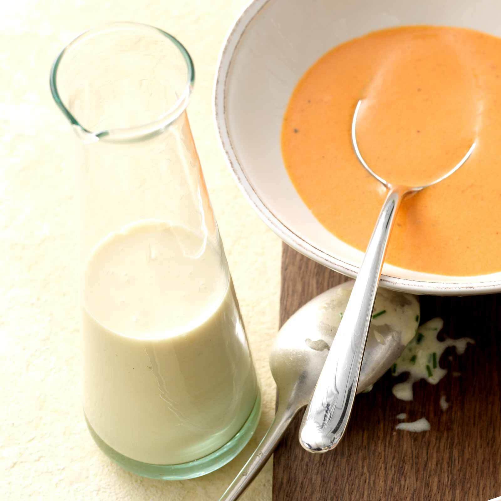 Parmesansauce mit Zitrone