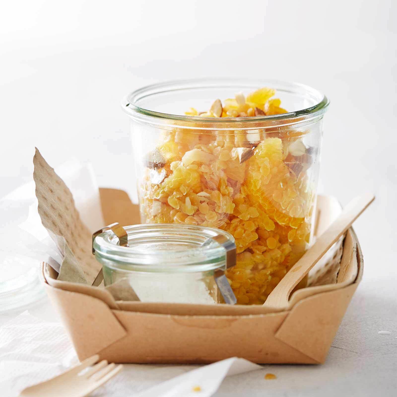 Salade lentilles-oranges