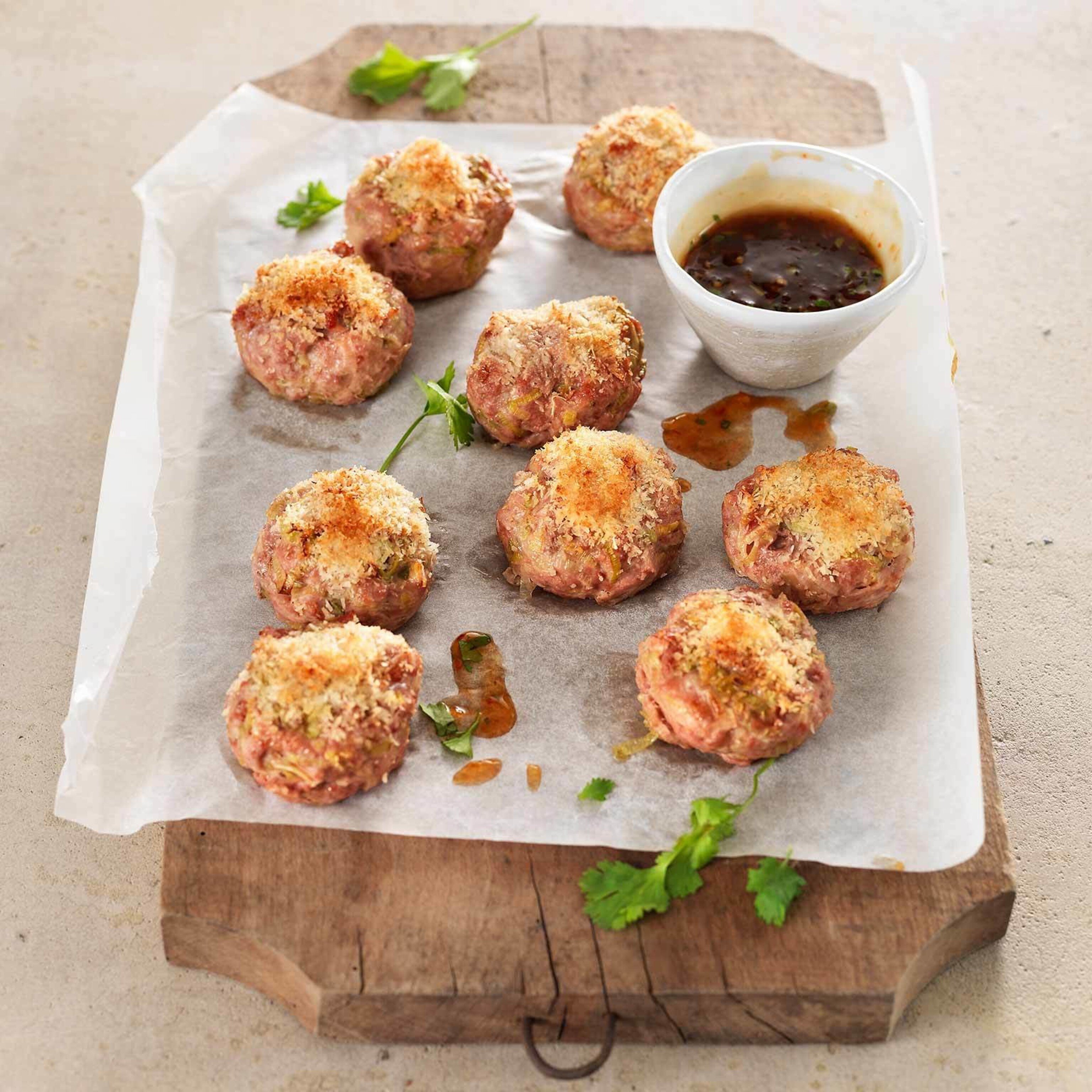 Croquettes de viande façon thaï
