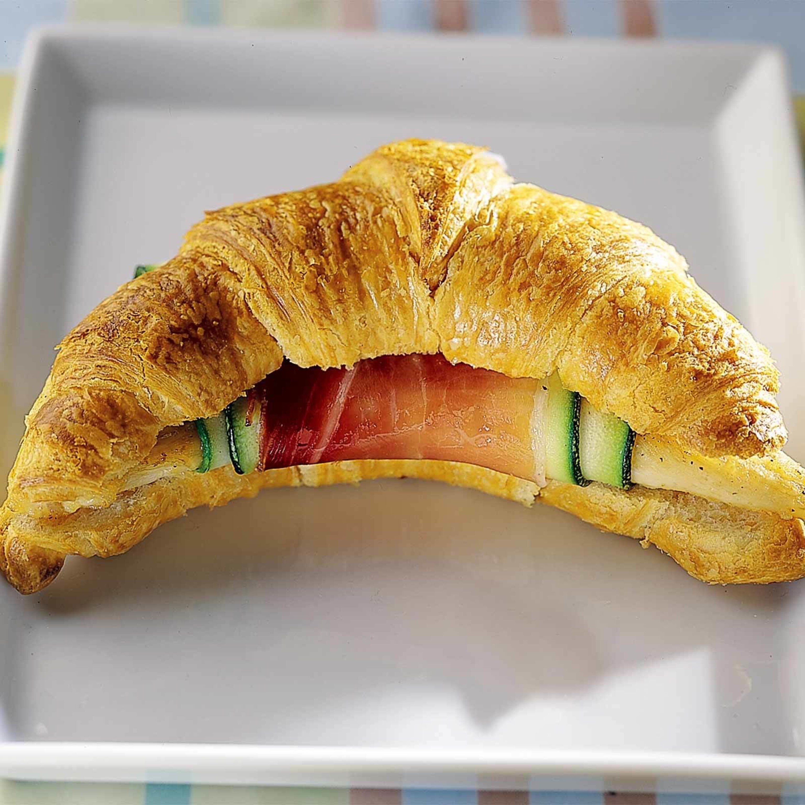 Croissants poulet-courgettes