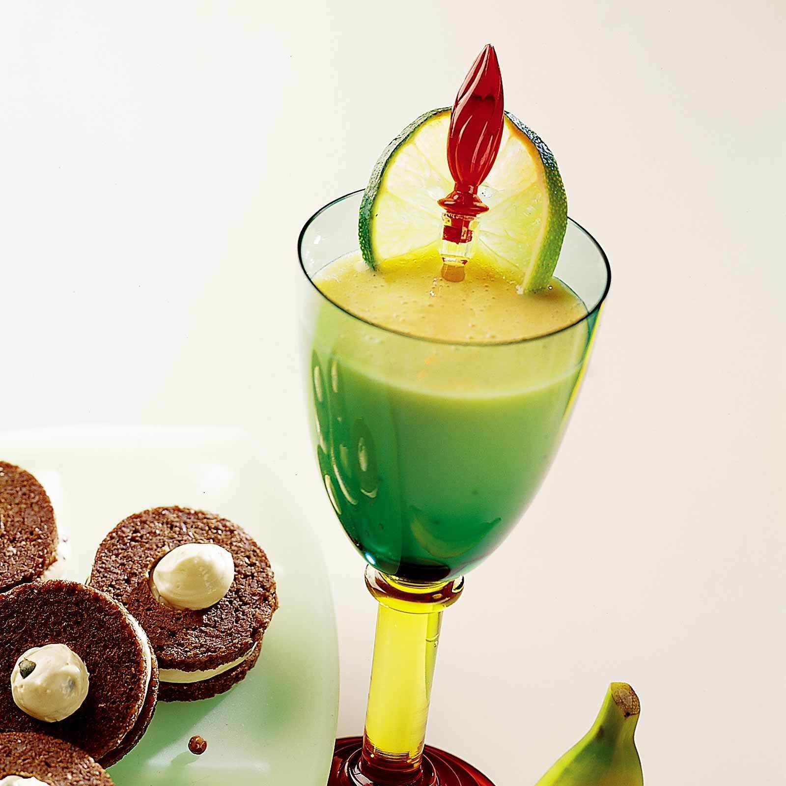 Bananen-Sanddorn-Drink