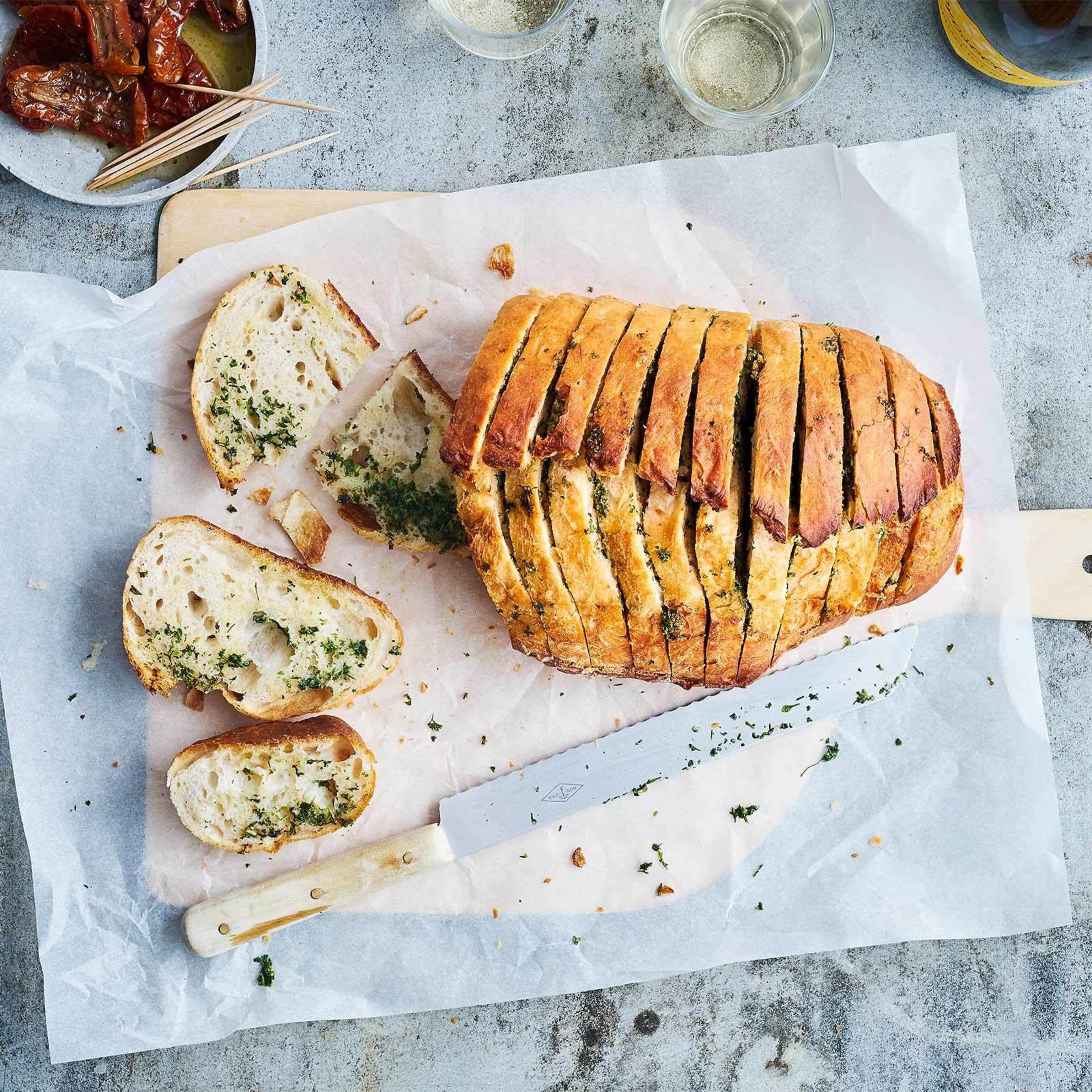 Kräuter-Butterbrot