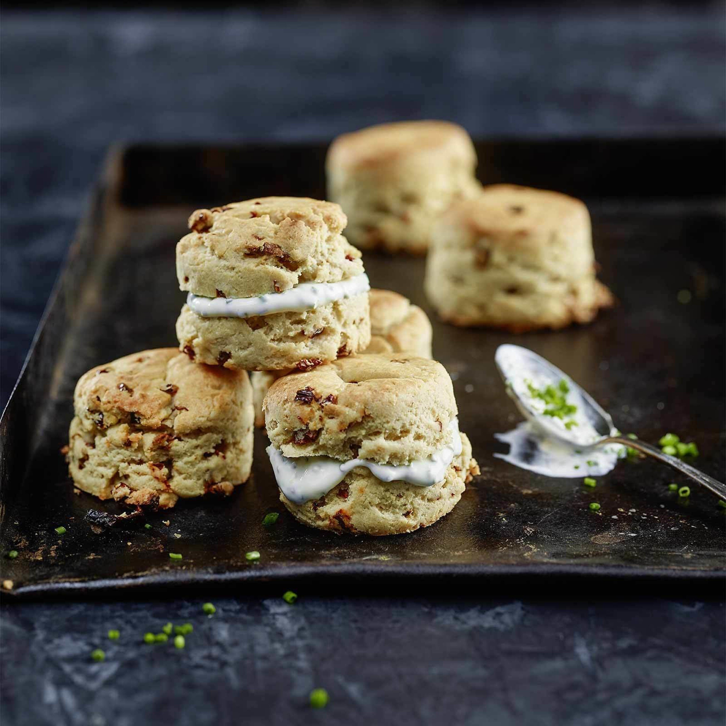 Scones à la tomate sans gluten