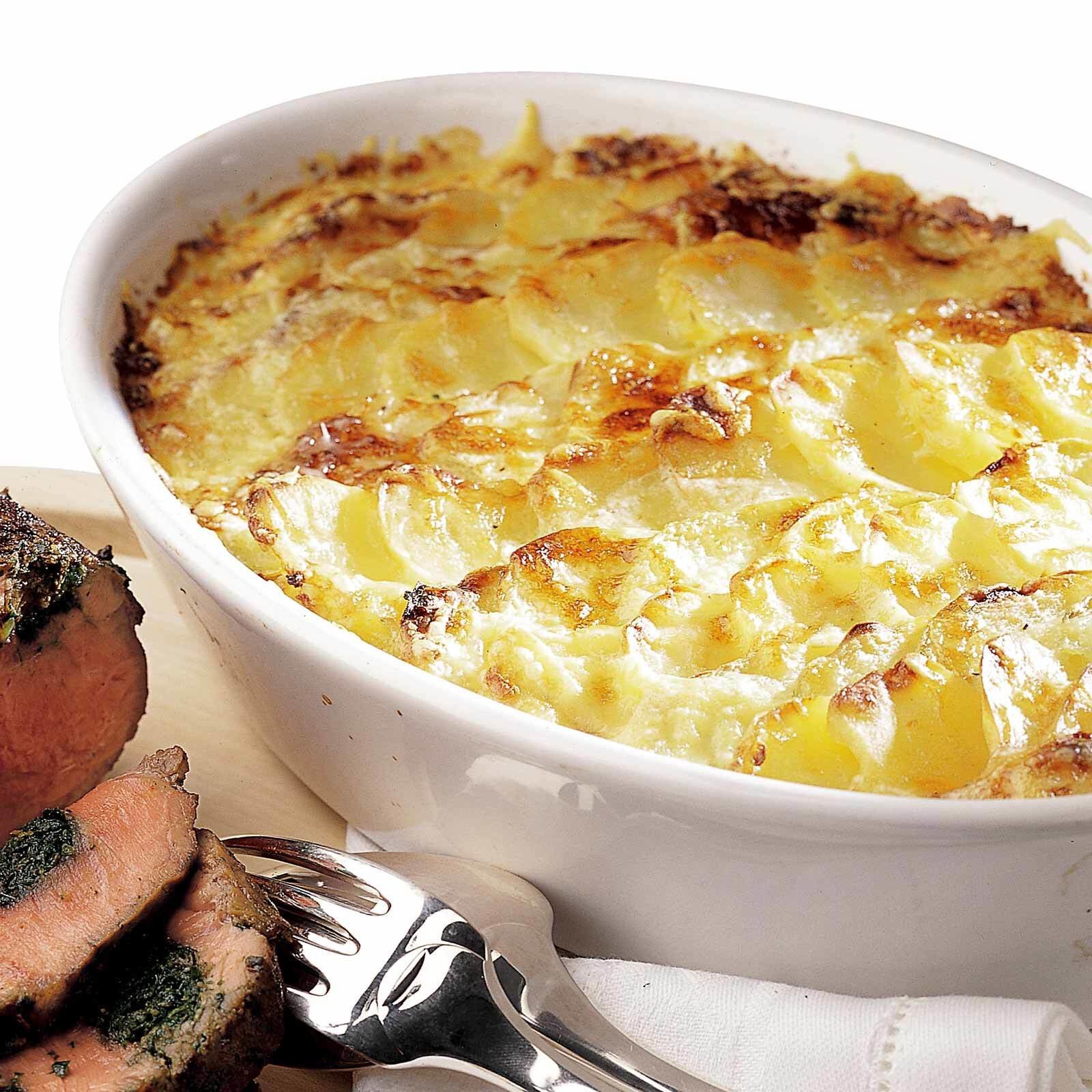 Kohlrabi-Kartoffel-Gratin