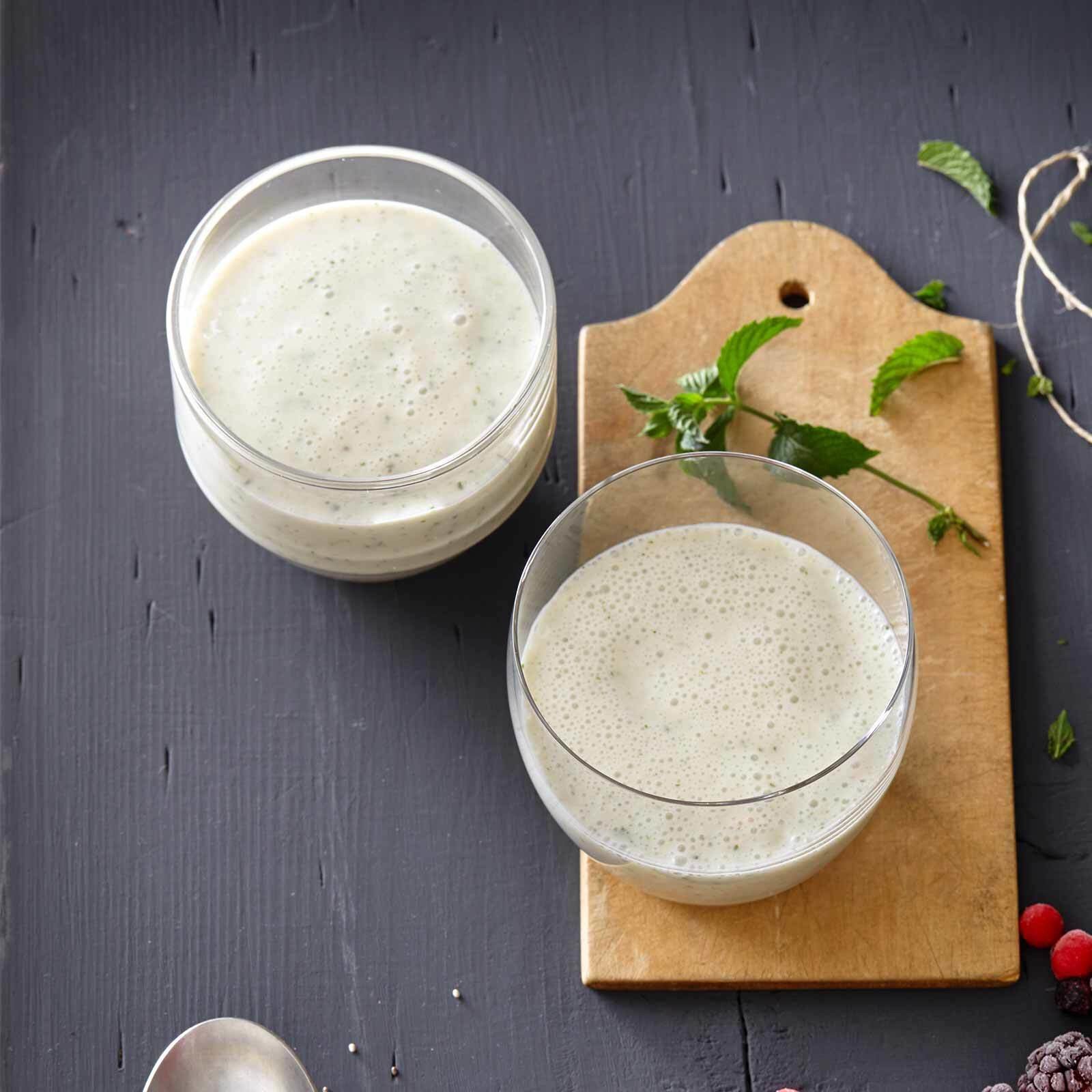 Bananen-Minze-Smoothie