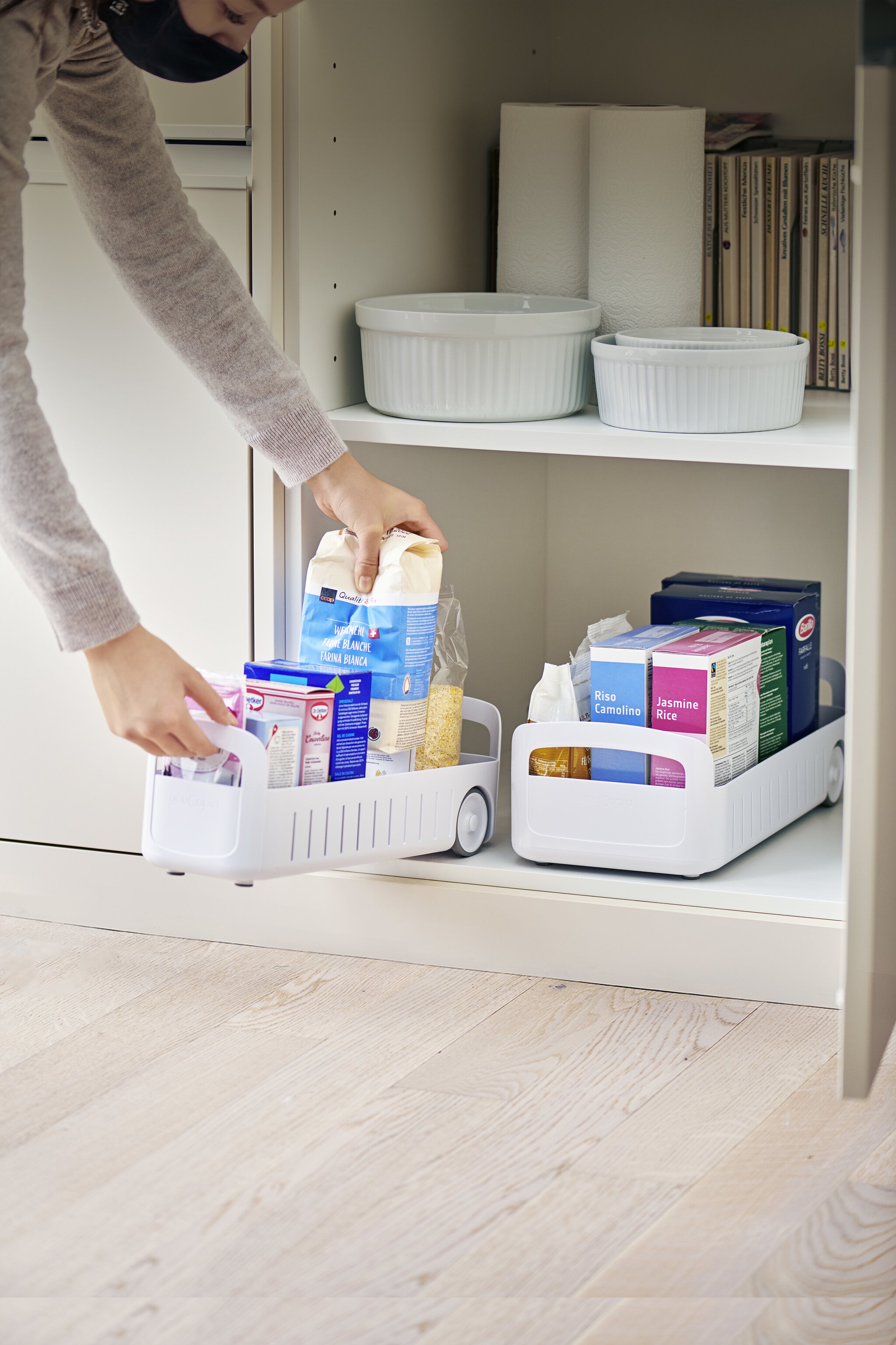 Schrank-Organizer mit Rollen, 20×41 cm | Betty Bossi