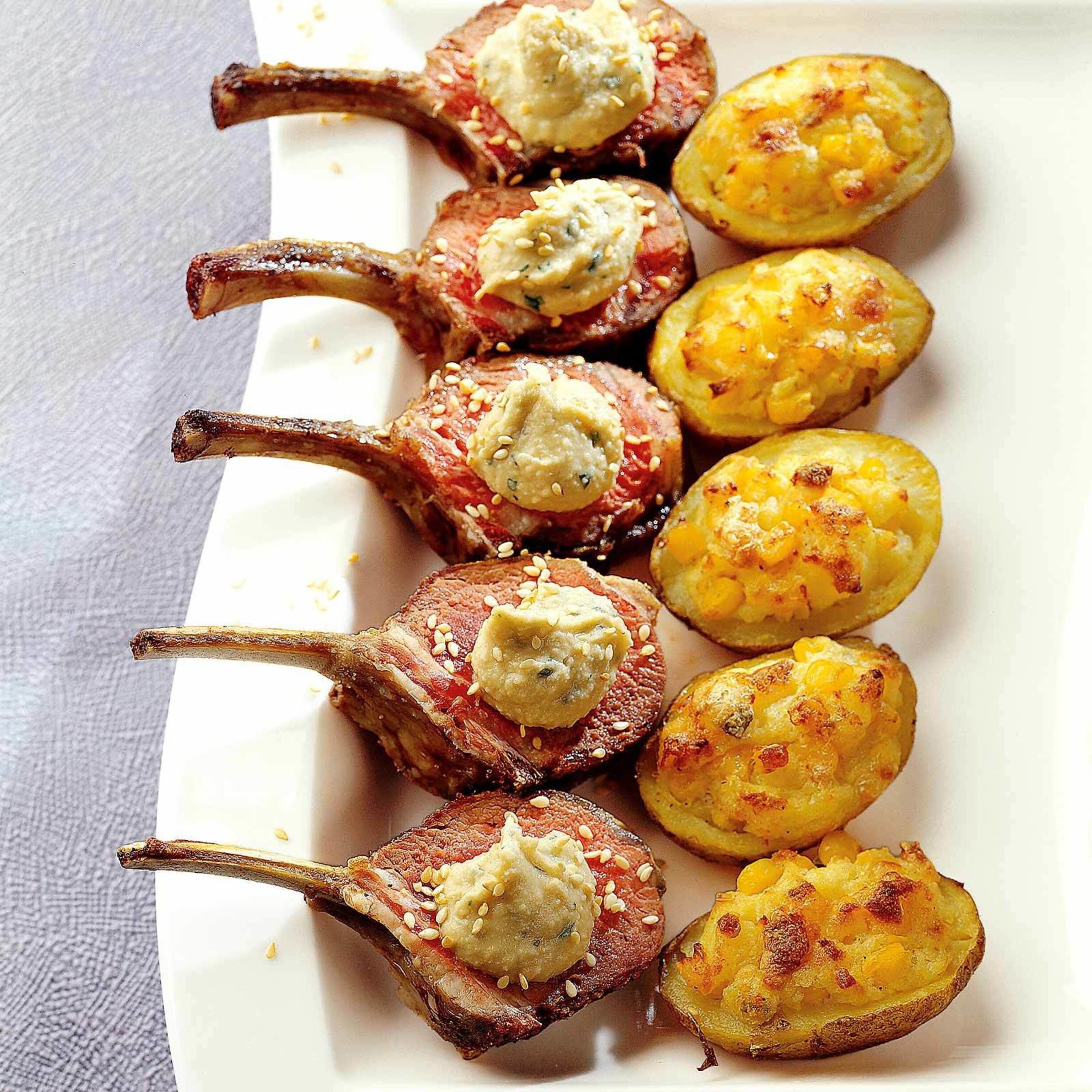 Roasted Sweetcorn Potatoes