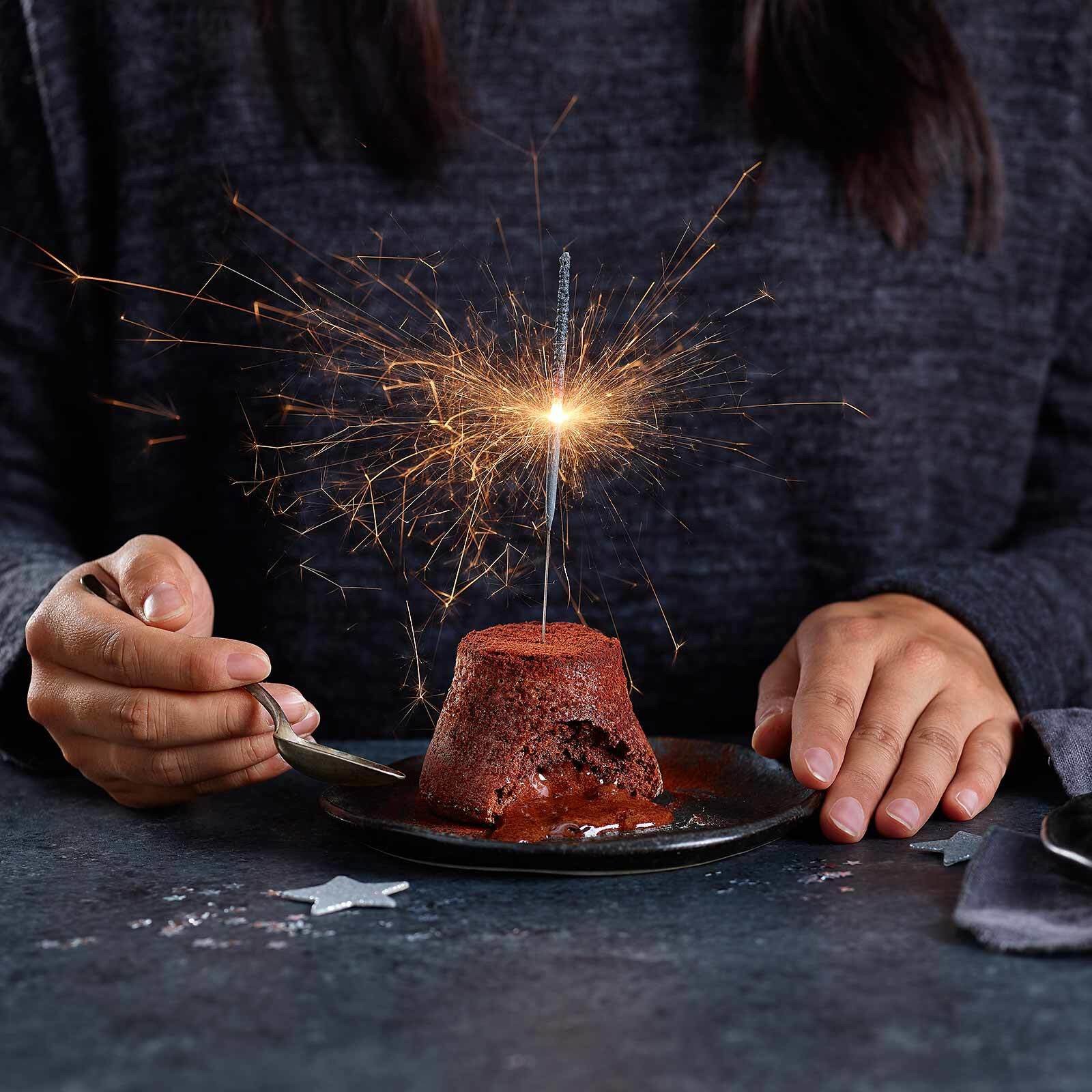 Schokolade-Lava-Cakes
