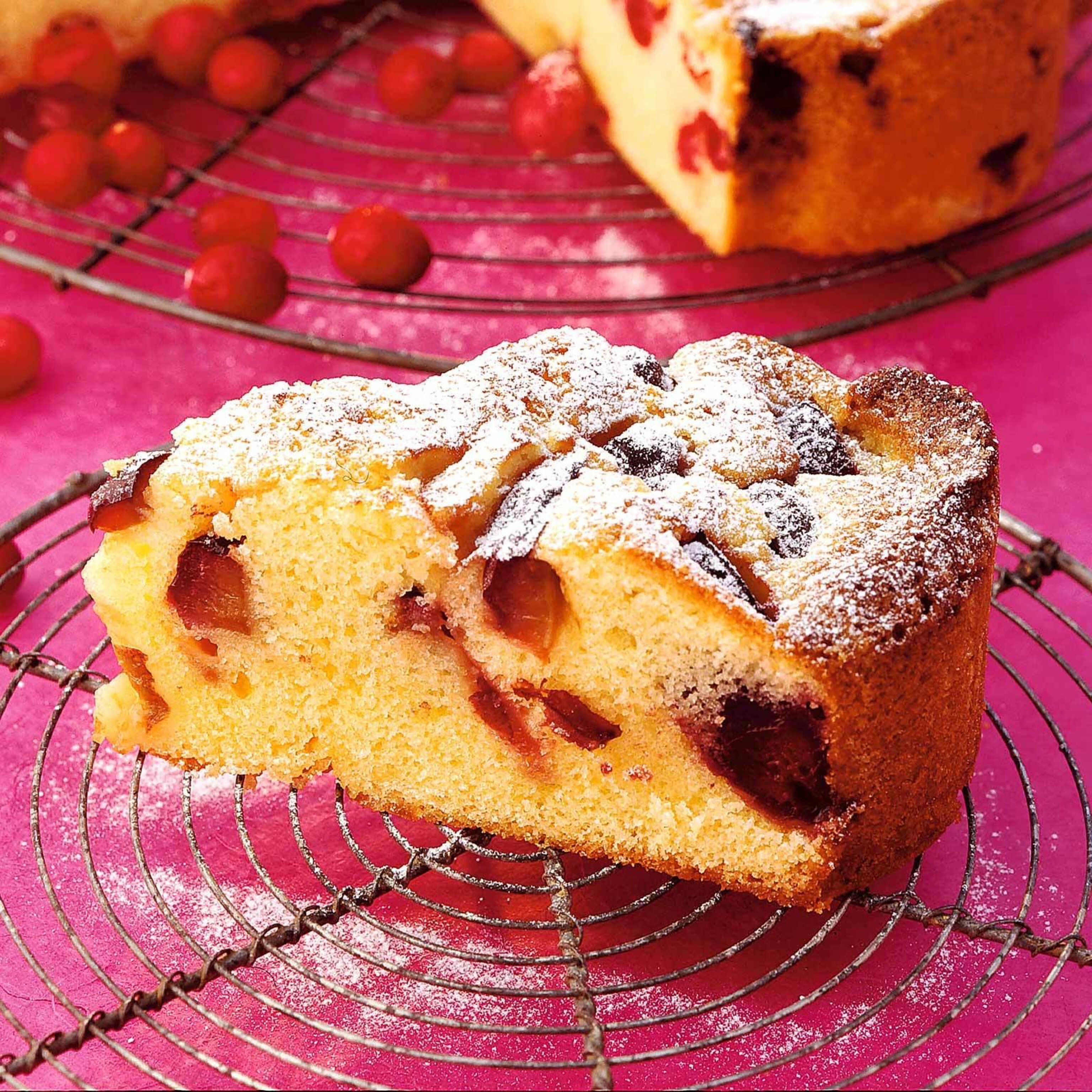 Gâteau aux canneberges
