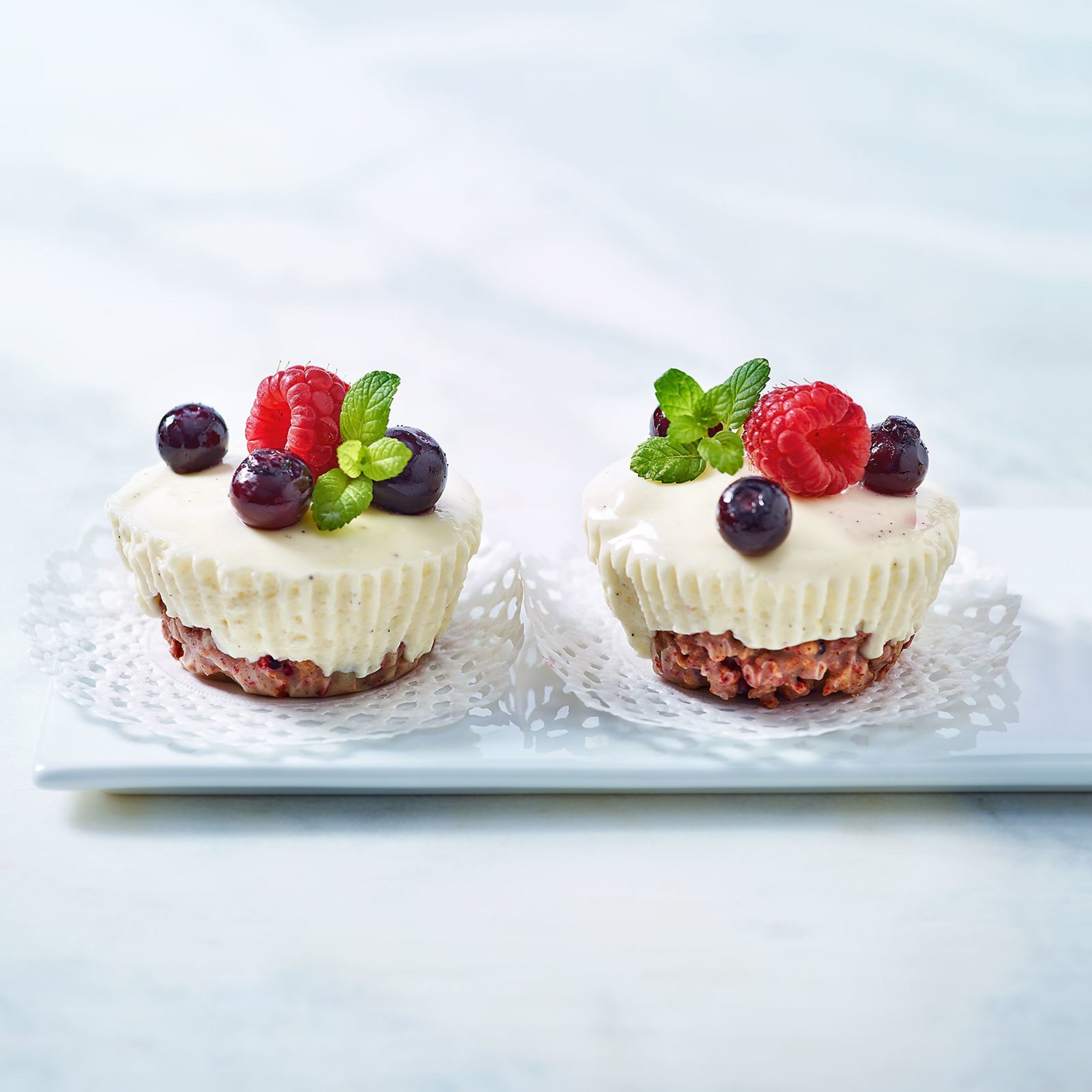 Mini-cheesecakes sans gluten
