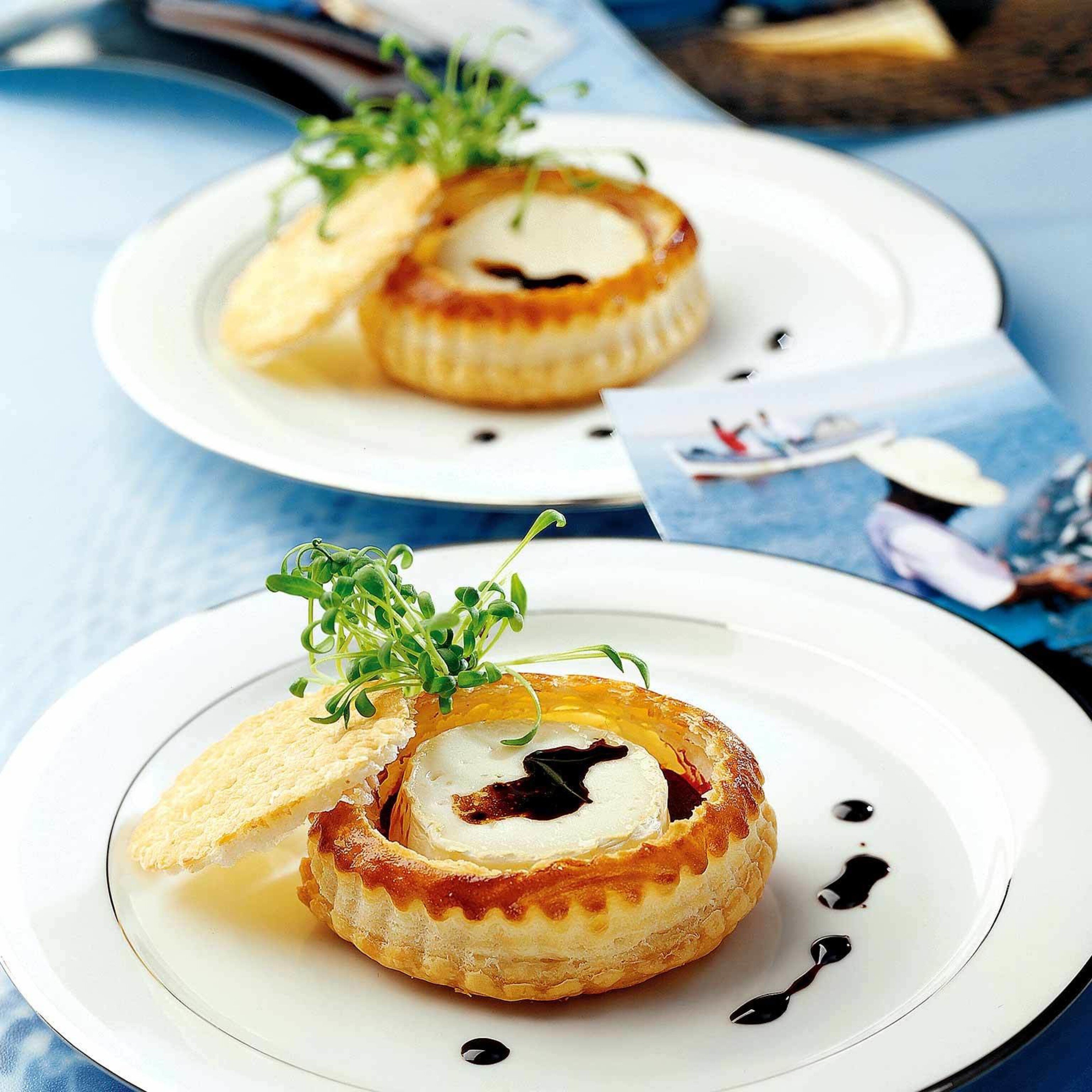 Pastetli mit Ziegenkäse