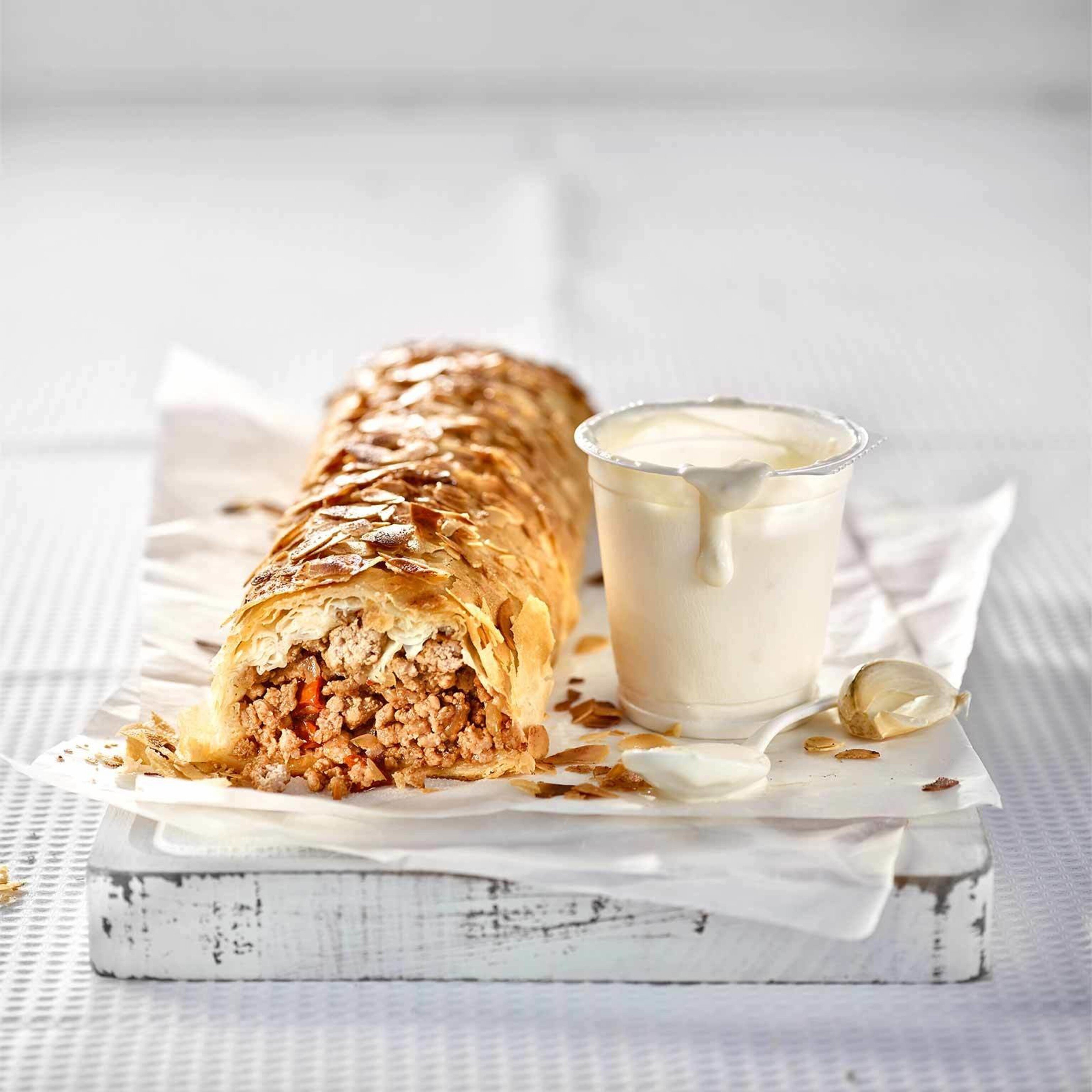 Strudel à la viande hachée