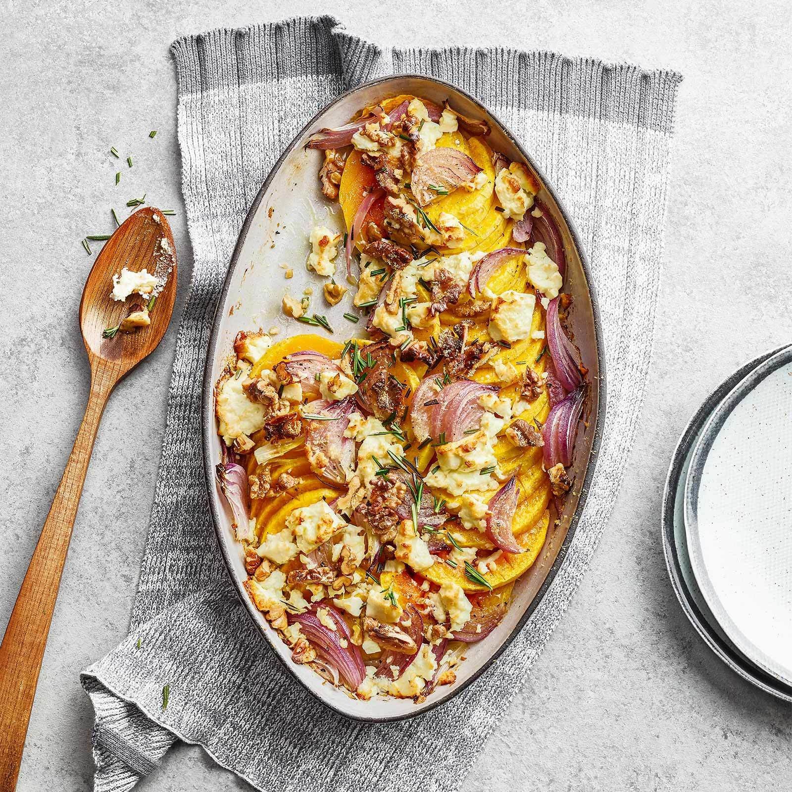 Kürbisgratin