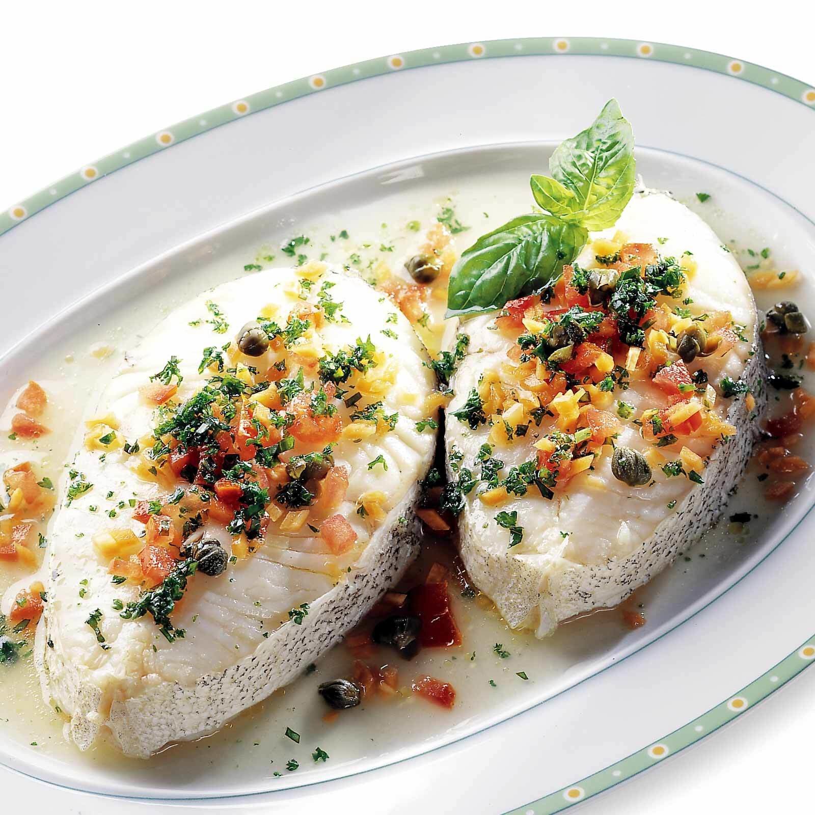 Seehecht mit Vinaigrette
