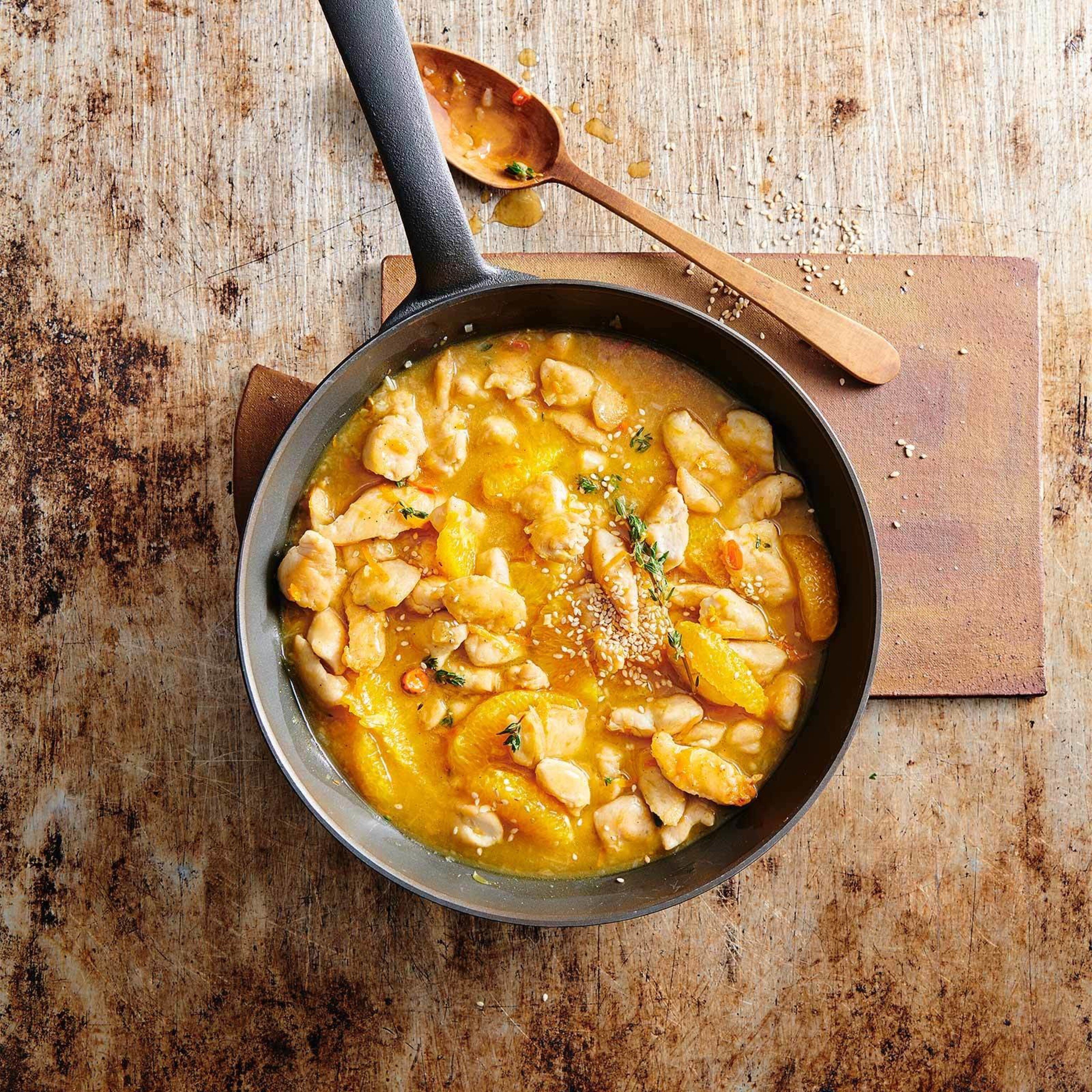Poulet à l'orange