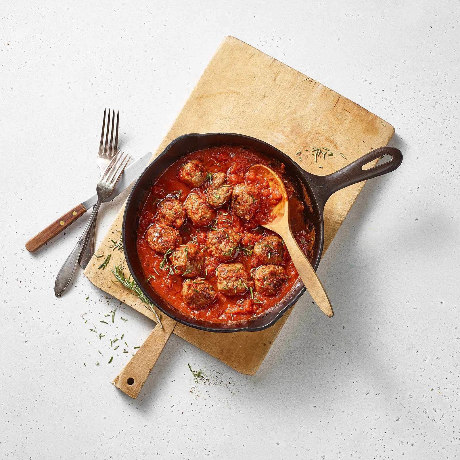 Polpette à la sauce tomate