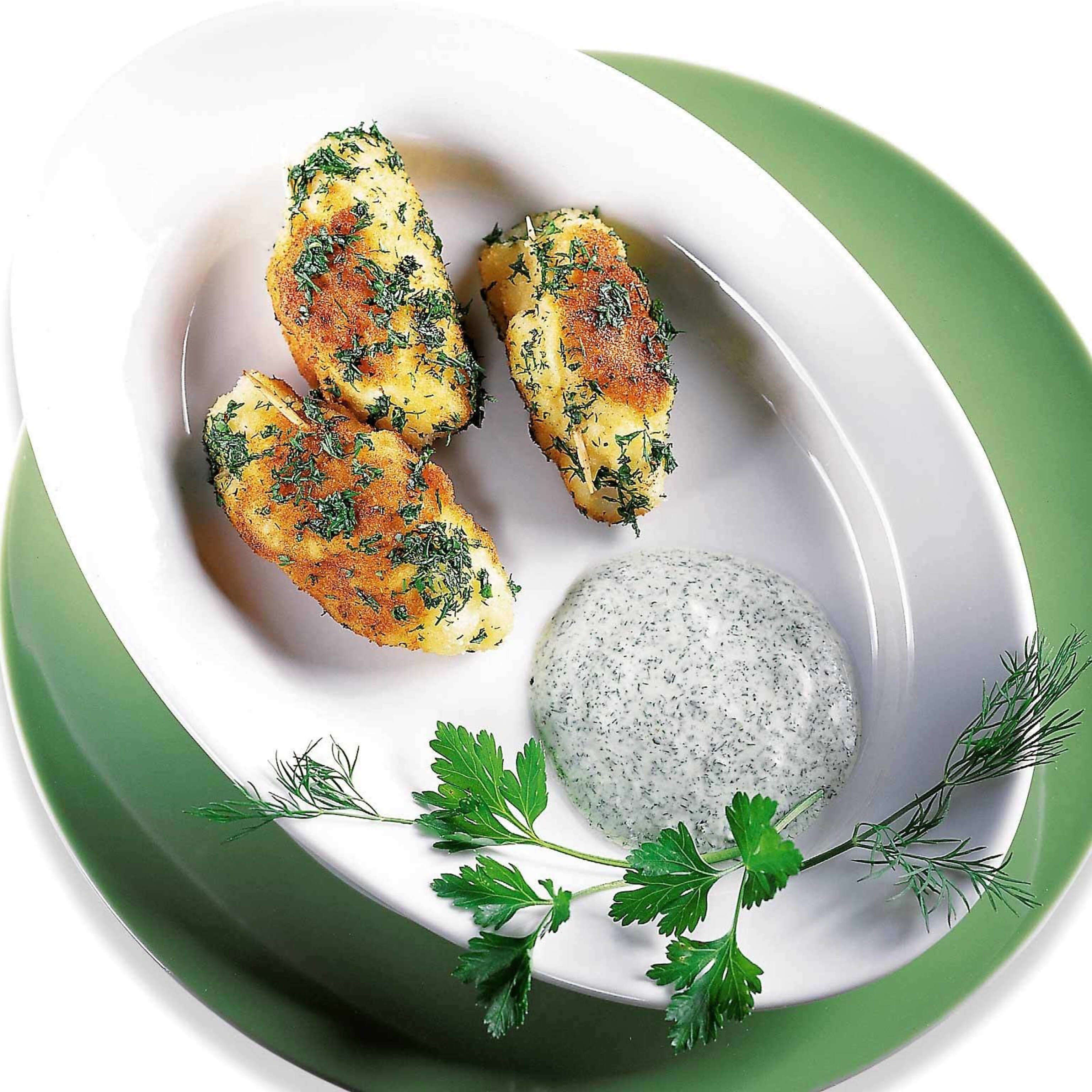 Paupiettes de poisson aux herbes