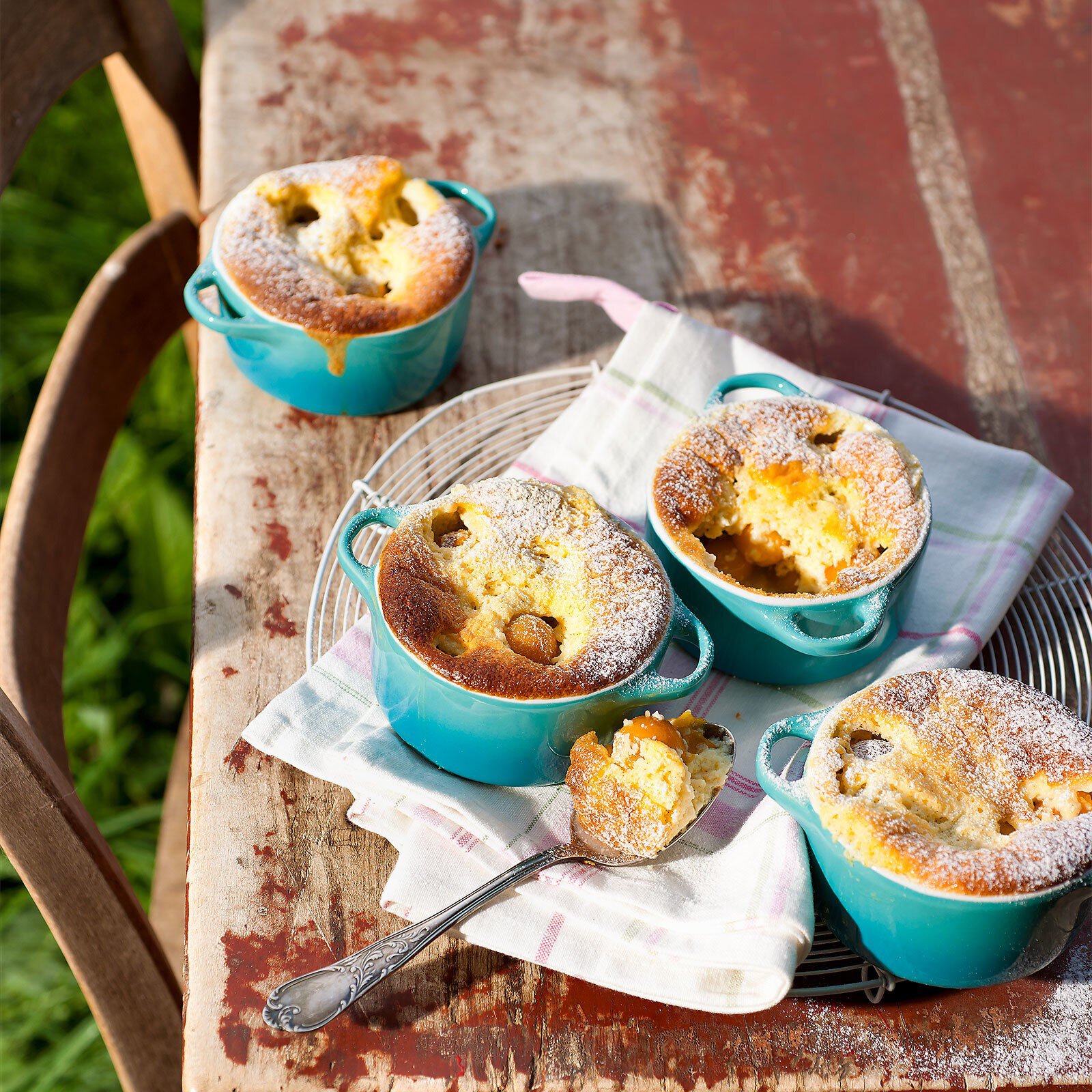 Clafoutis aux mirabelles et au massepain