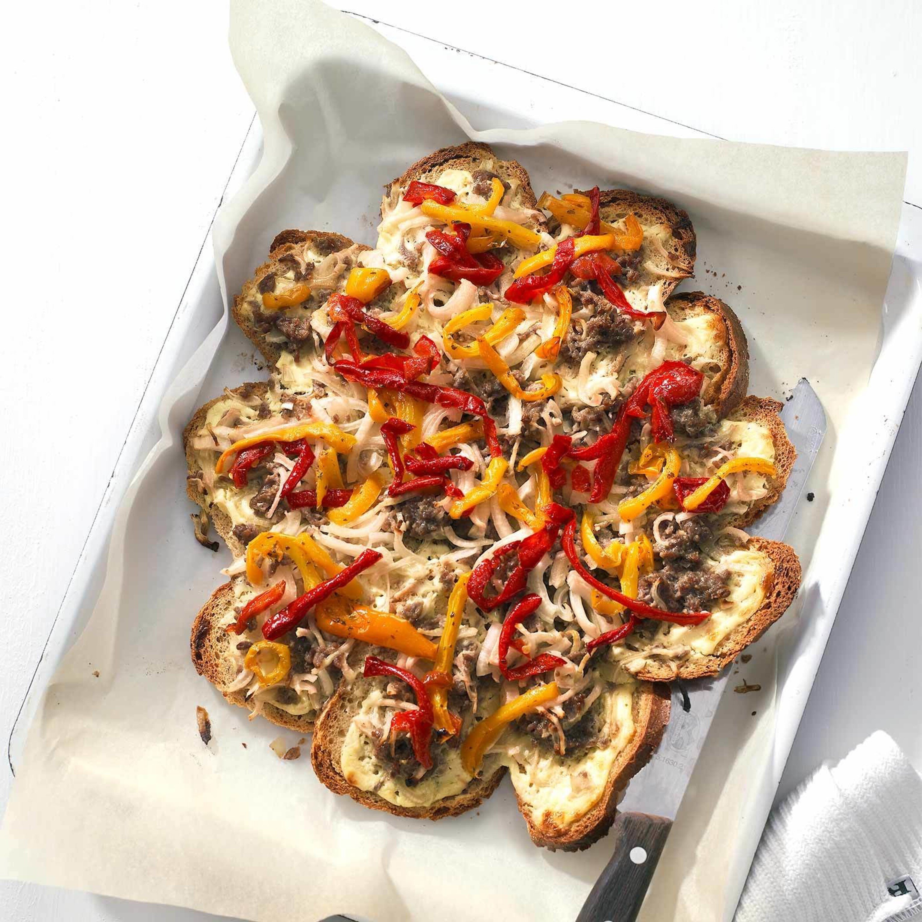 Brot-Flammkuchen