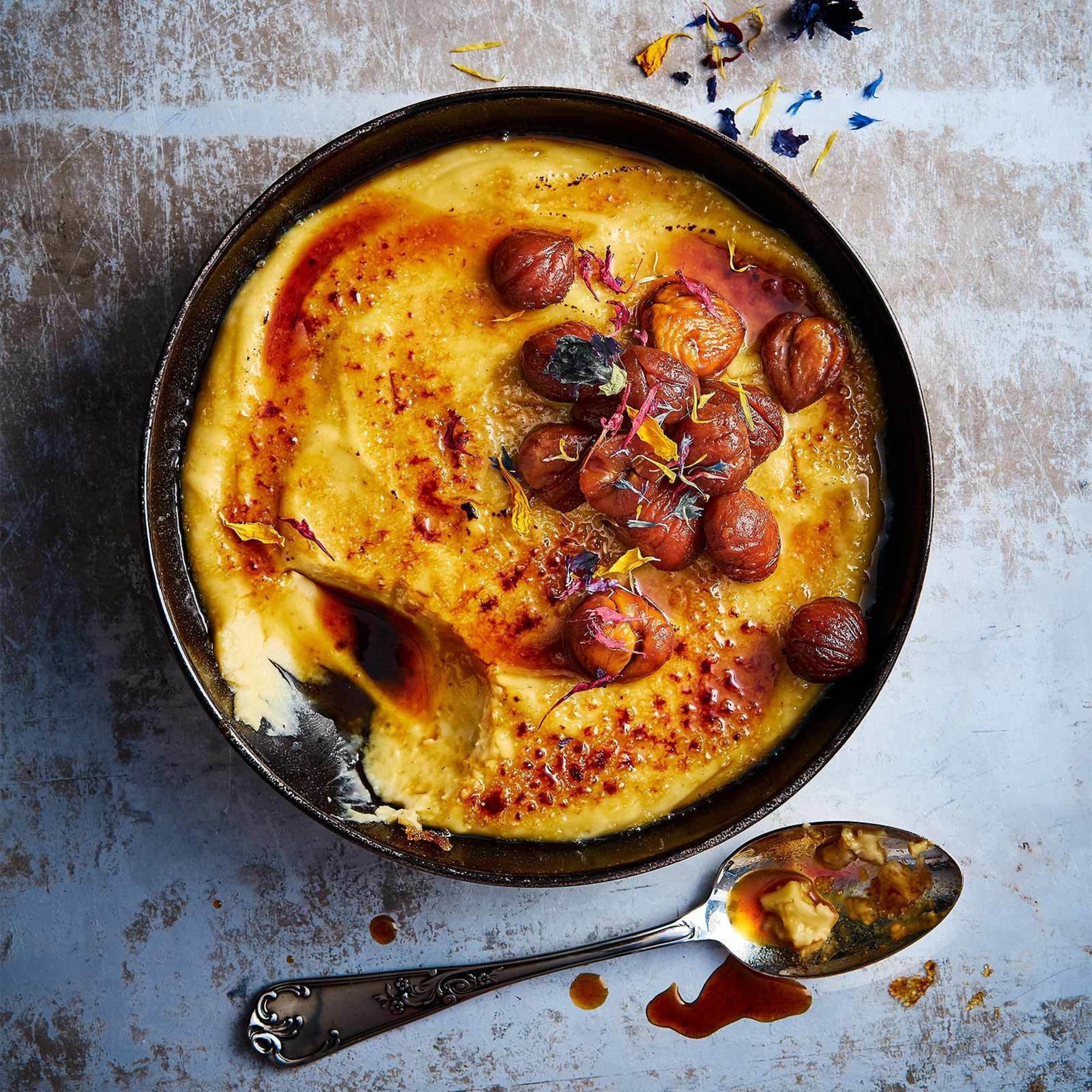 Crema Catalana mit Marroni