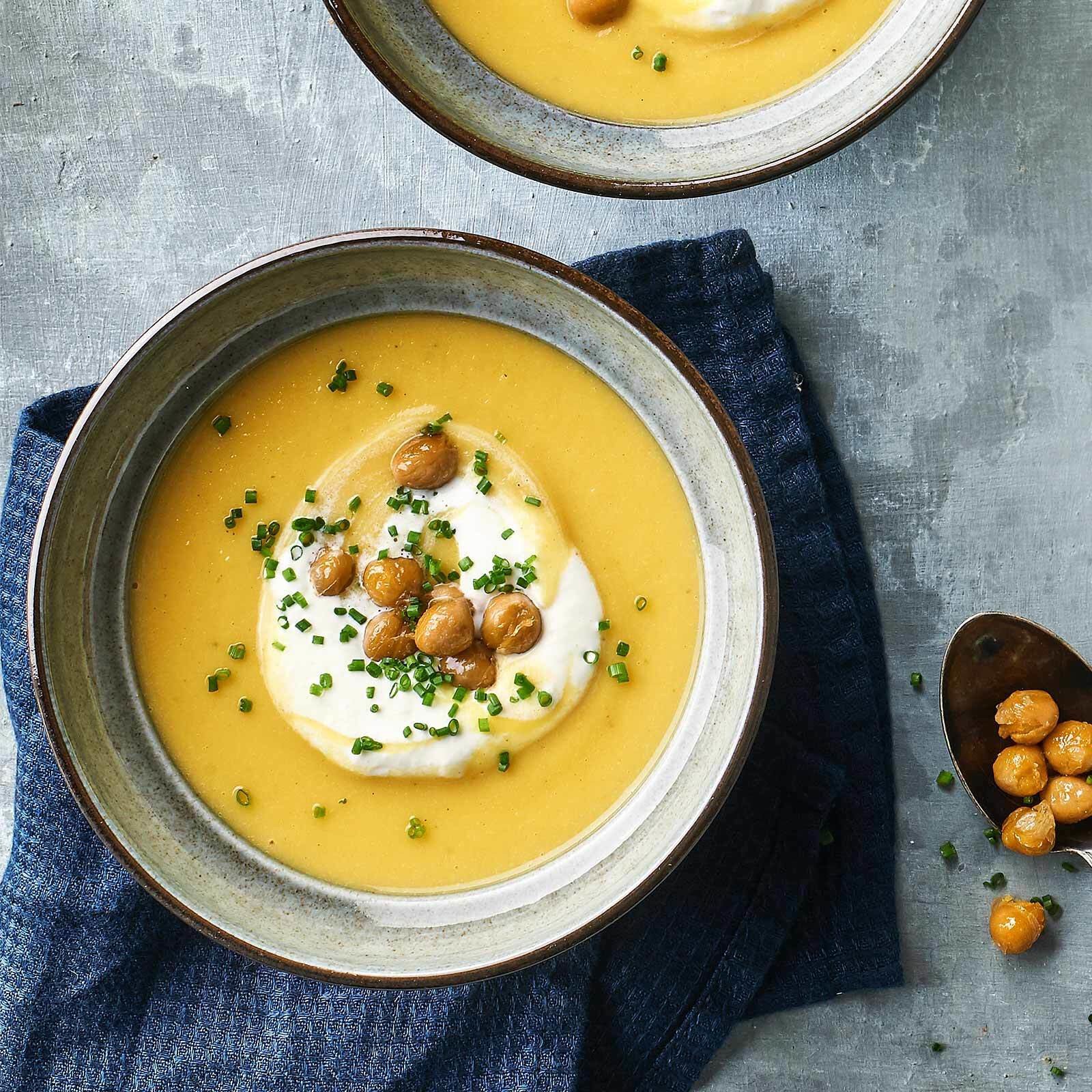 Kichererbsen-Pastinaken-Suppe
