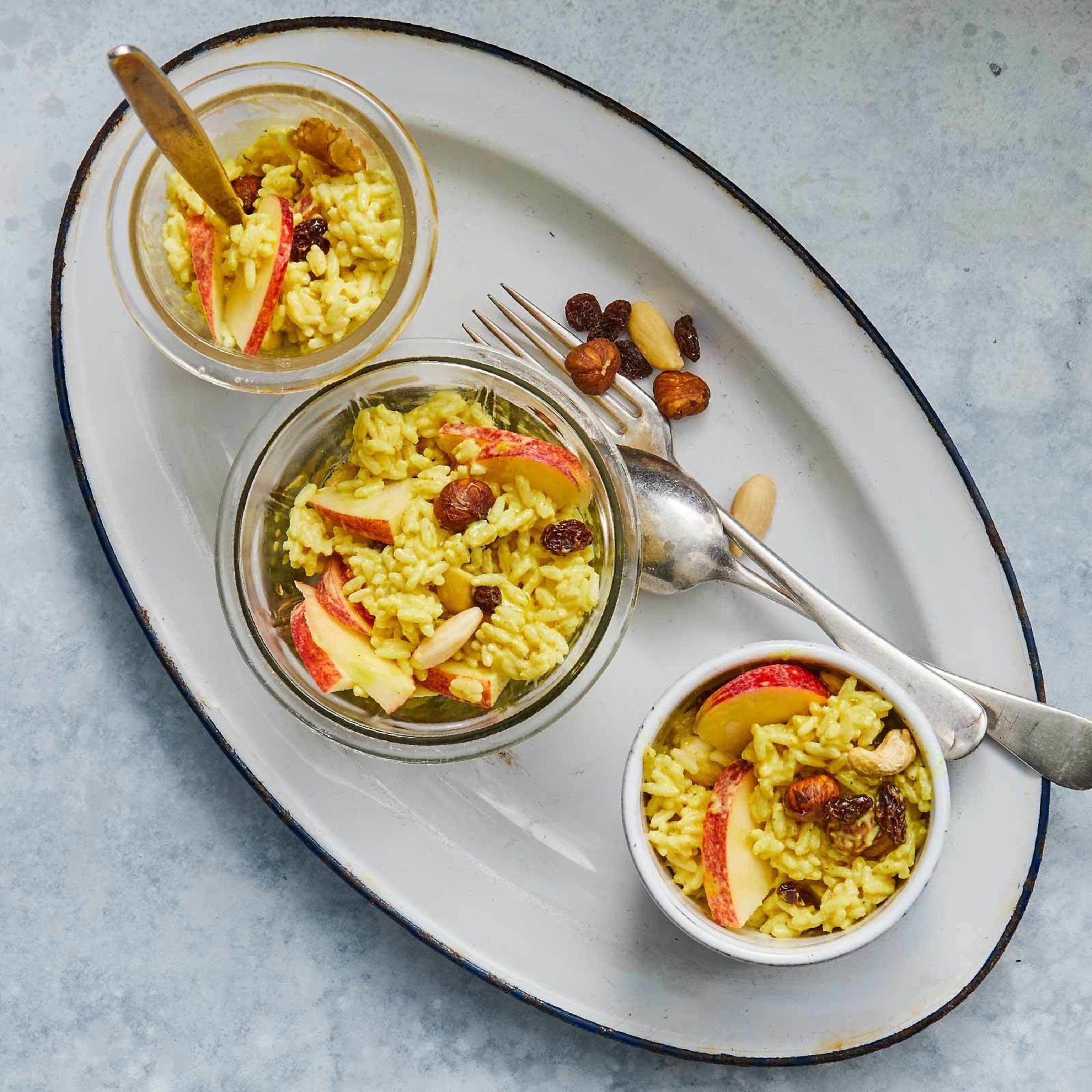 Salade de riz au curry