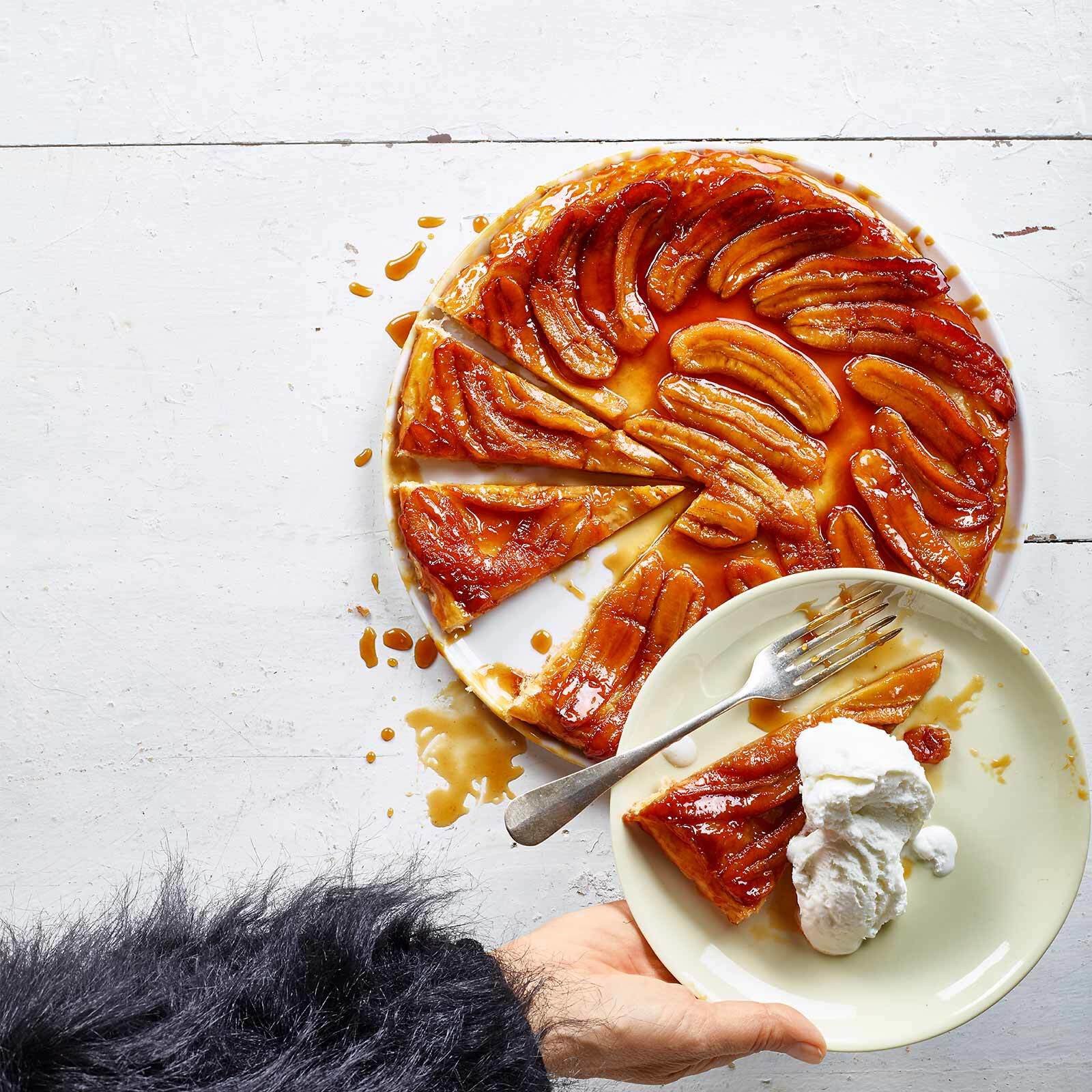 Bananen-Tarte-Tatin