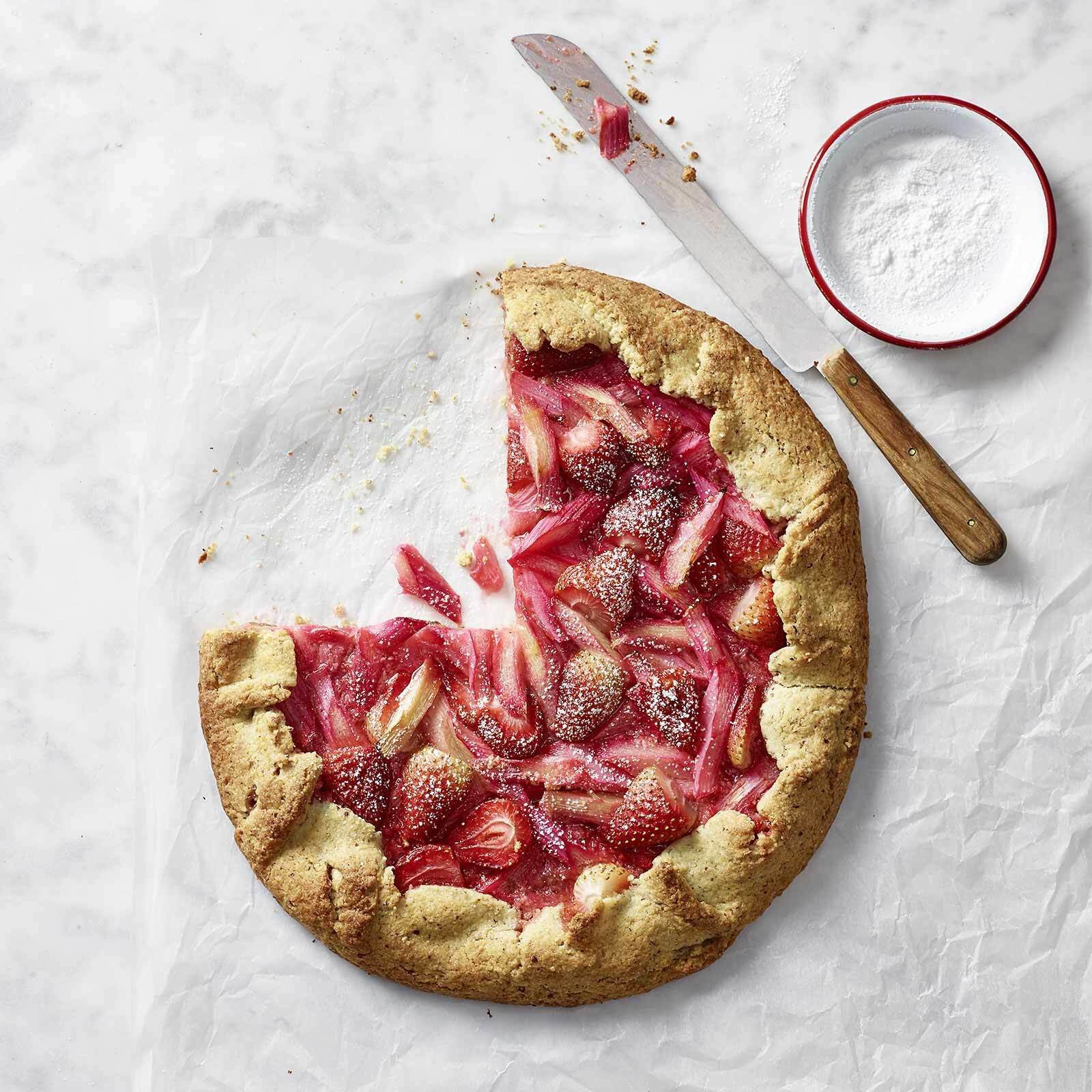 Rhabarber-Galette