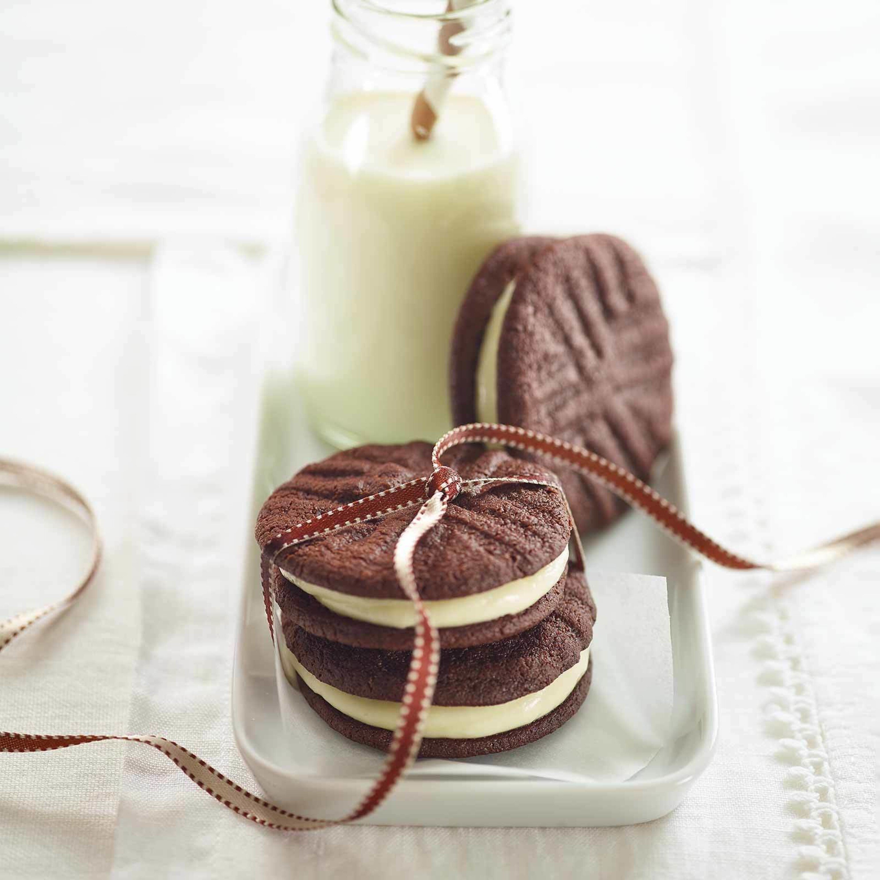 Cookies cacao-cream cheese