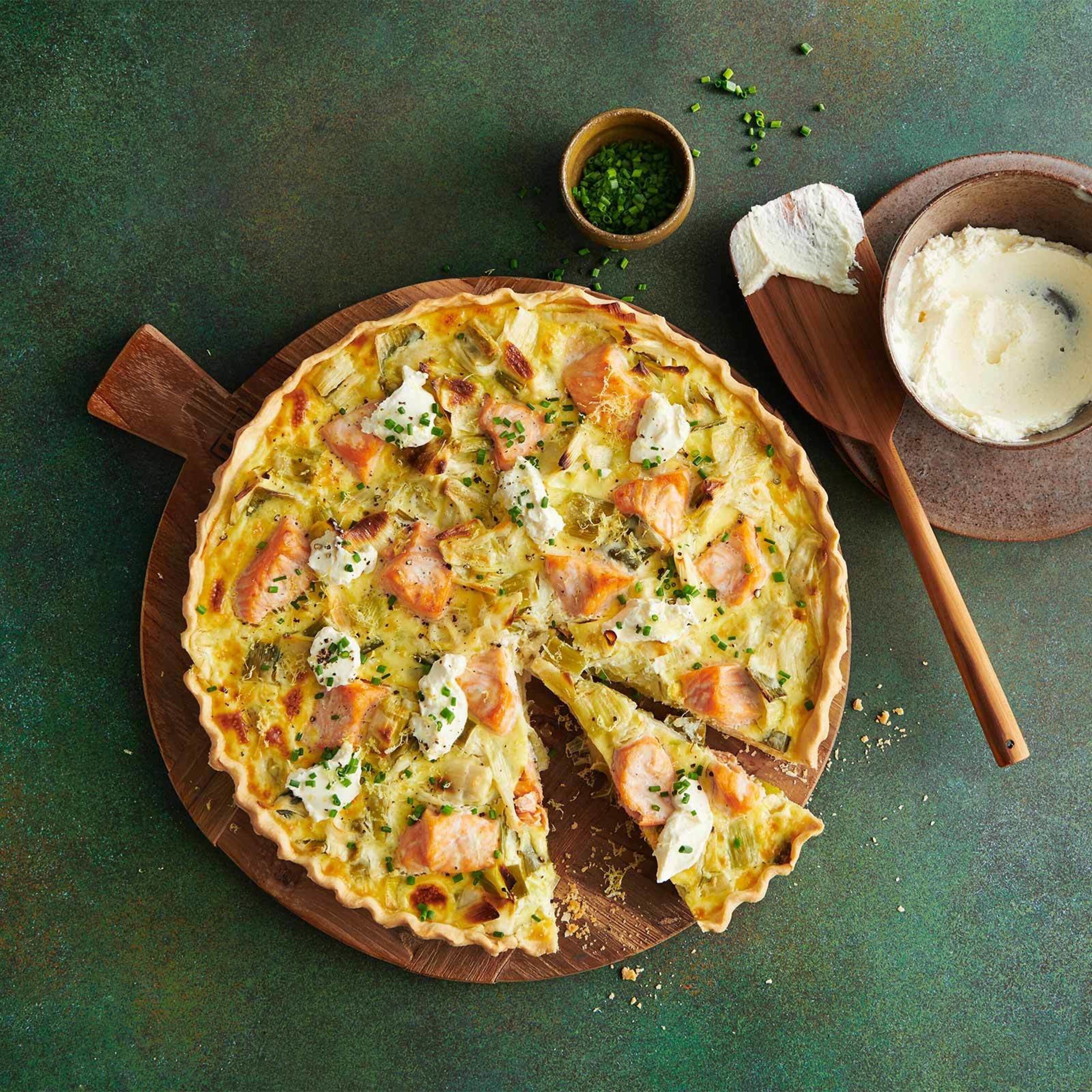 Lachs-Meerrettich-Wähe