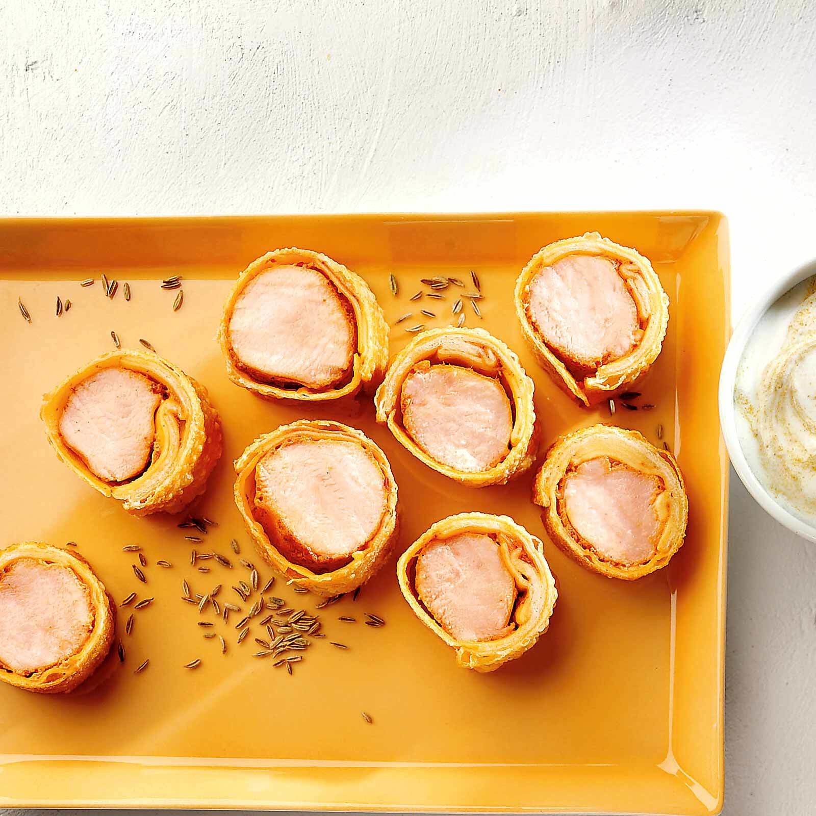 Lapin tandoori en croûte