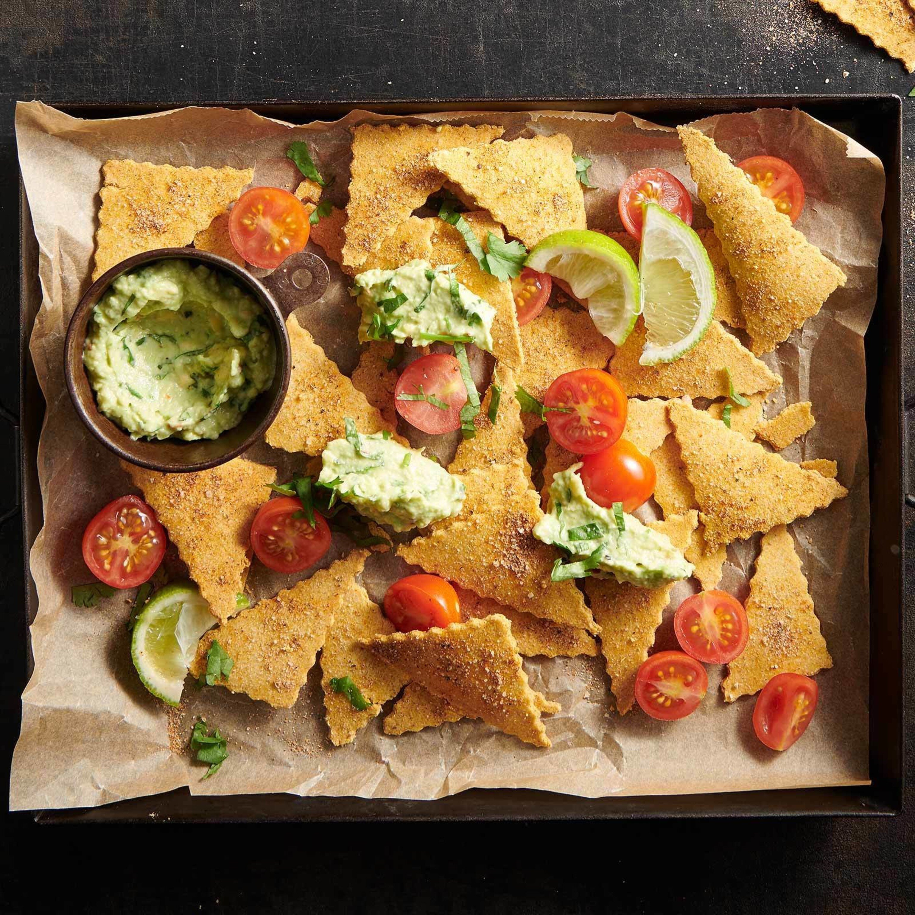 Glutenfreie Mais-Tortilla-Chips
