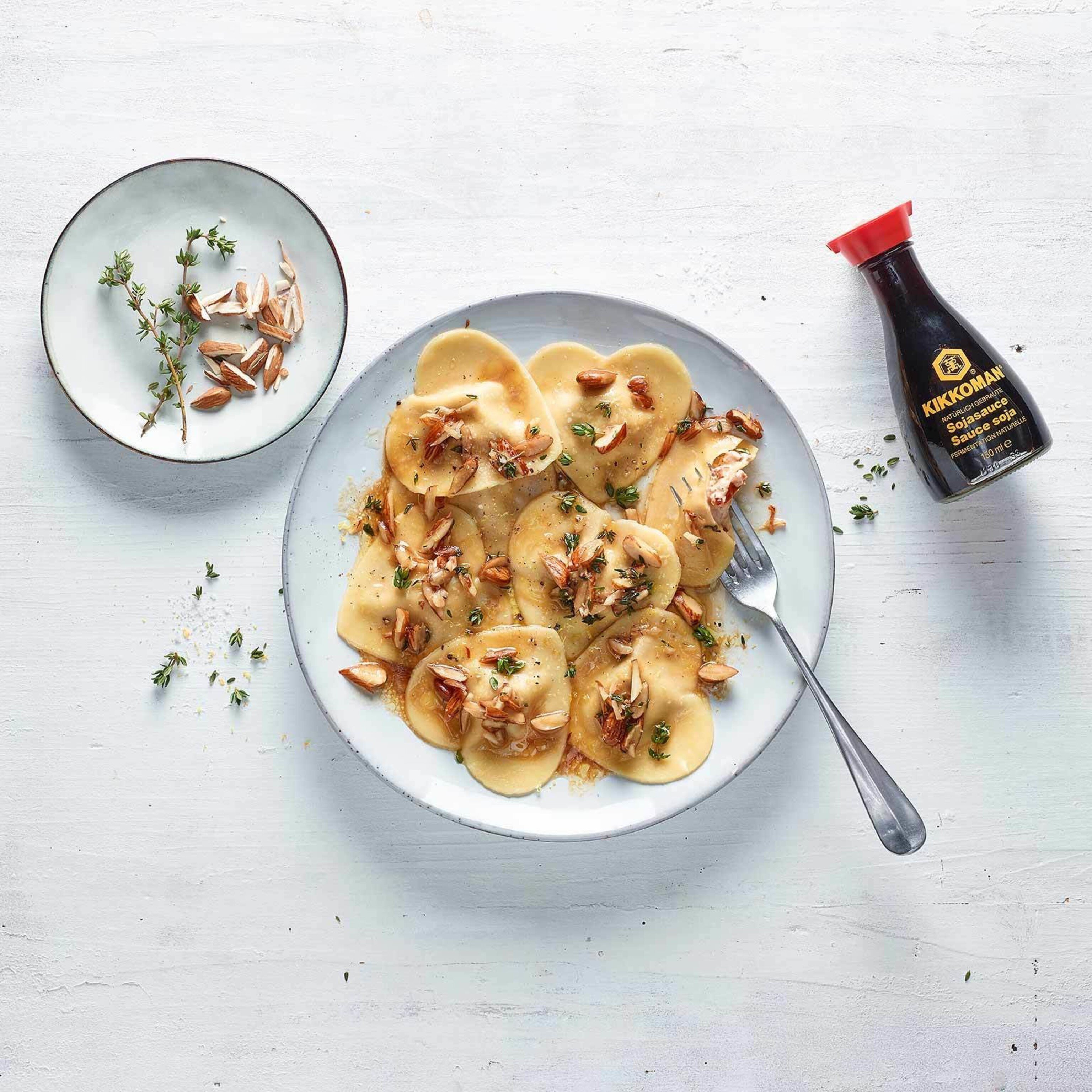 Raviolis-cœurs à la méditerranéenne