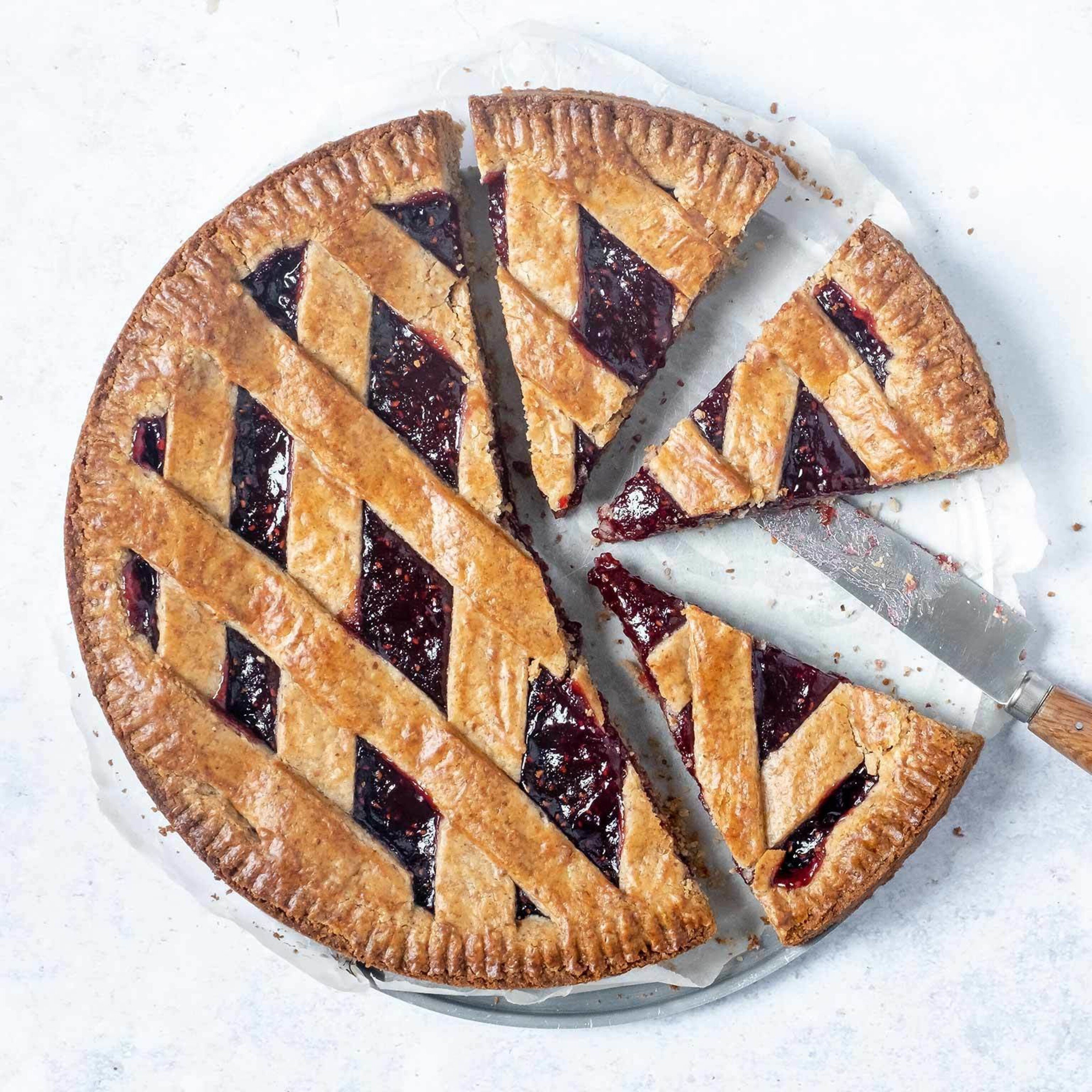 Vegane Linzertorte
