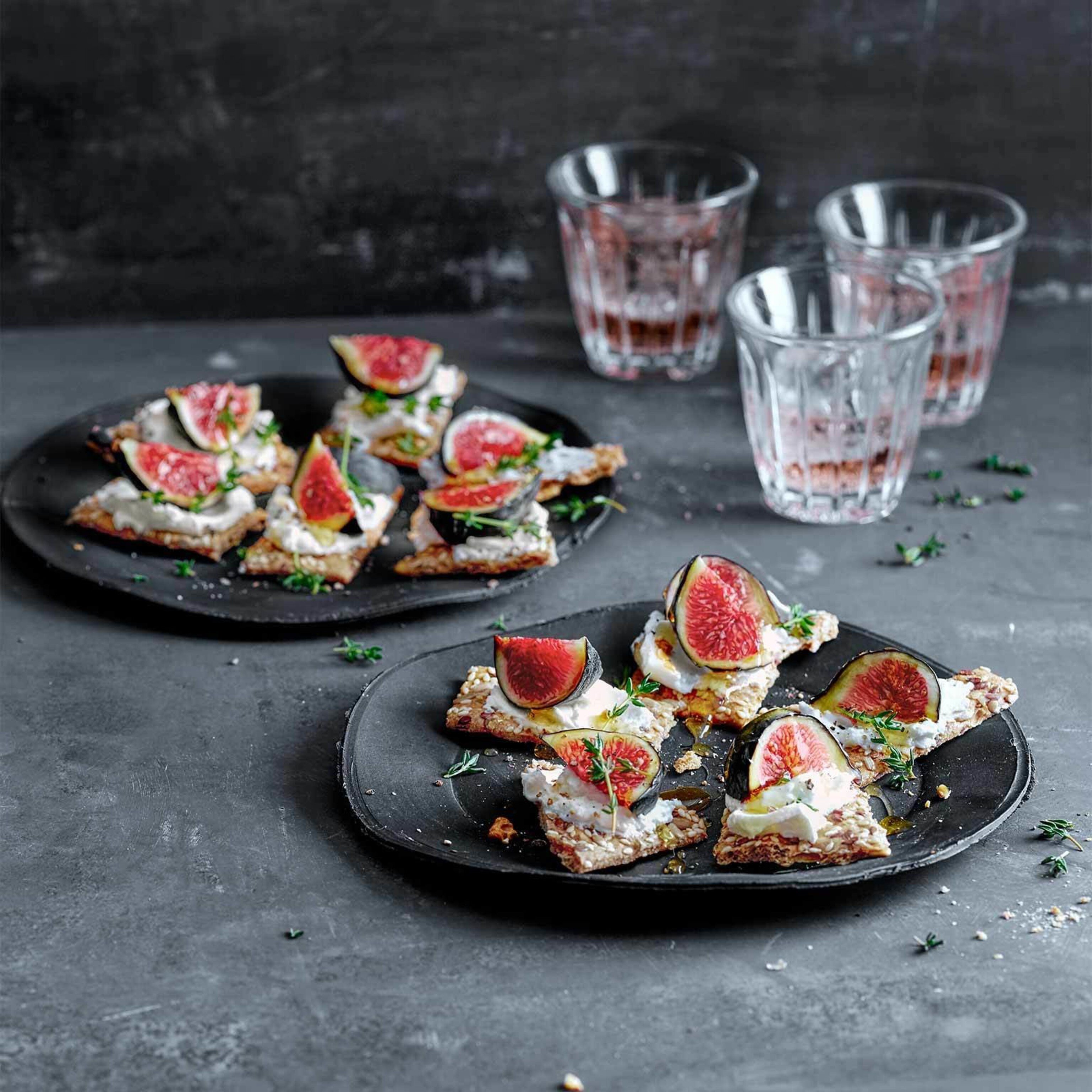 Feigen-Ziegenkäse-Crackers