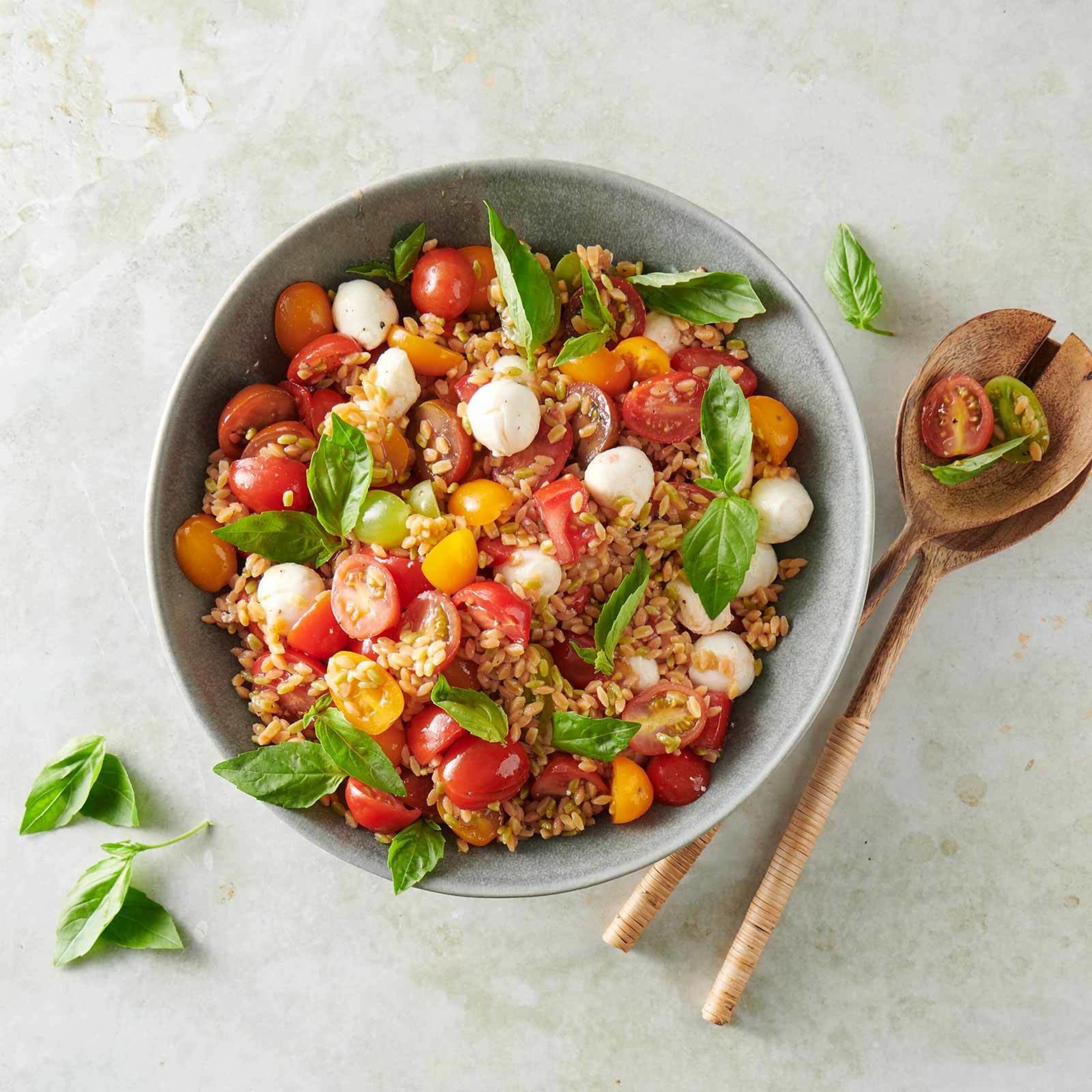 Glutenfreie Caprese-Risoni